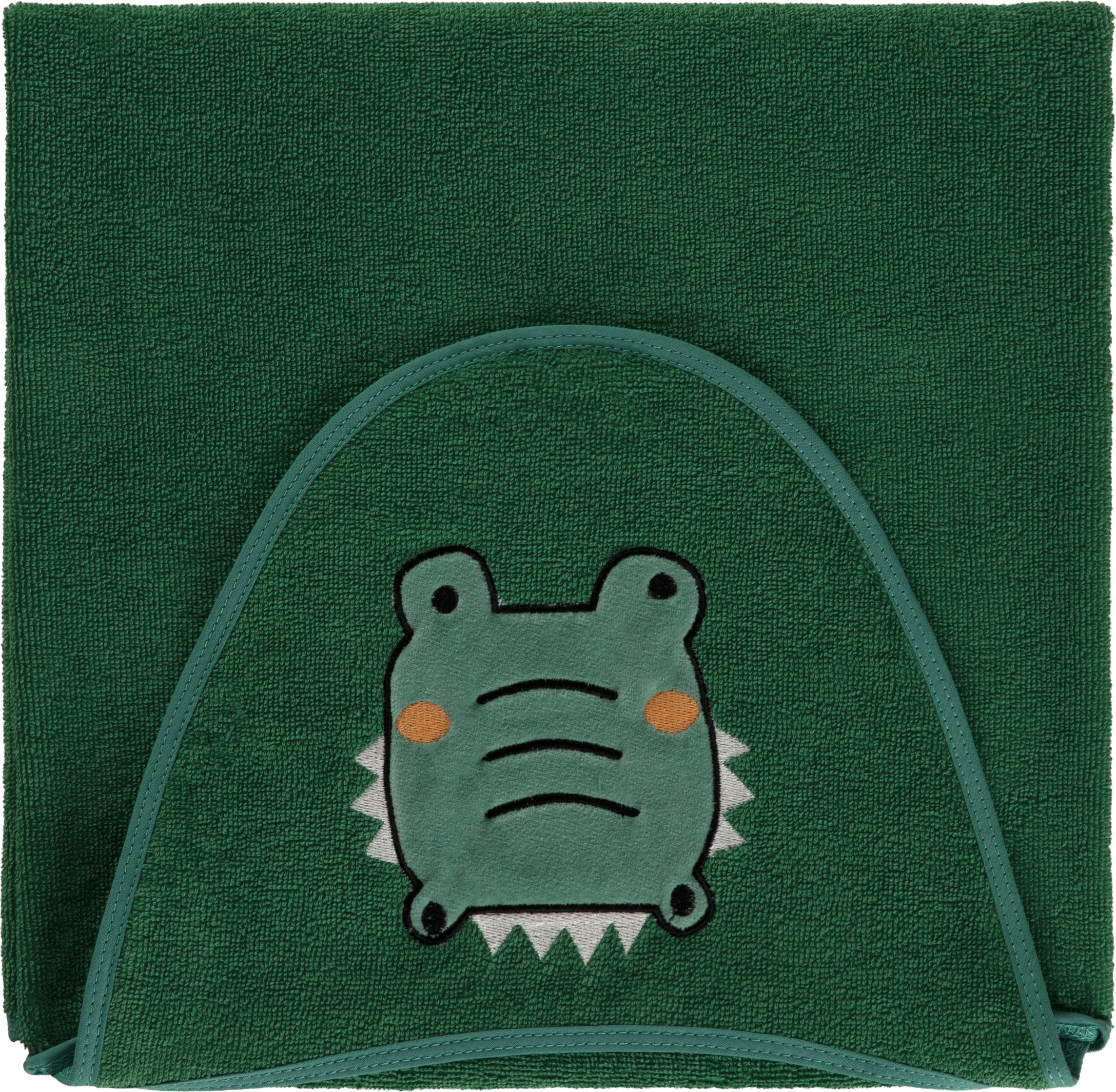 Image of Egeria Kapuzenhandtuch "Crocodile" mit Kokodil Applikation