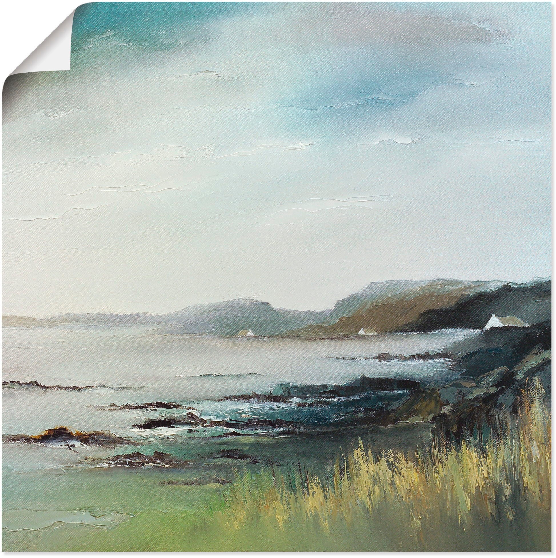Artland Wandbild »See« Küste 1 Stk. tlg. als Leinwandbild, Poster in verschied. Grössen