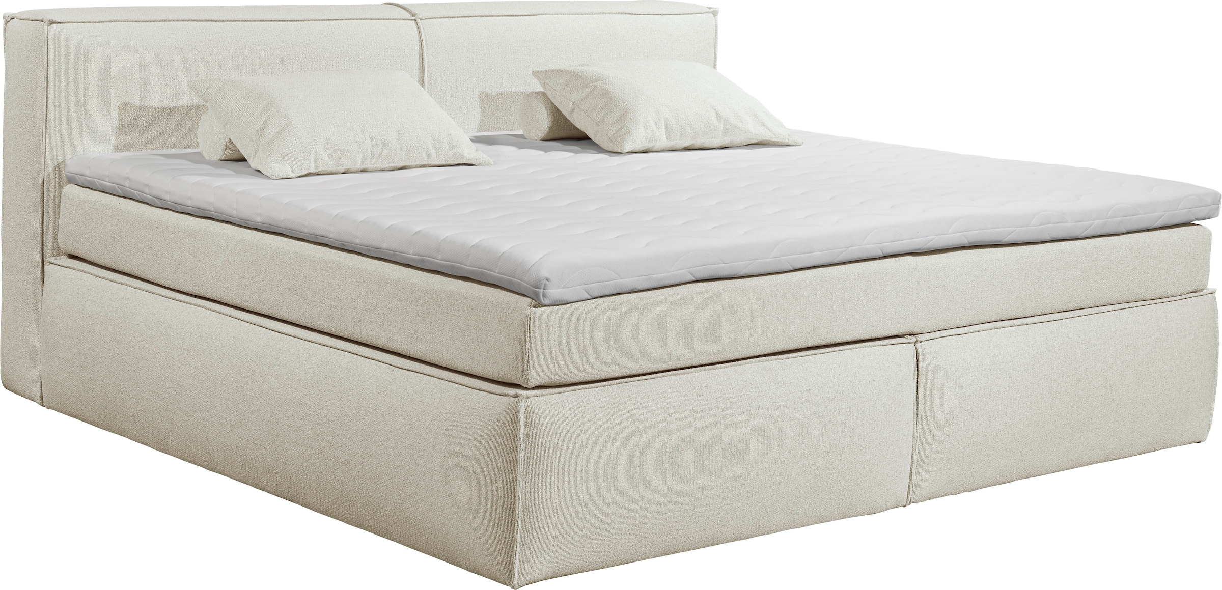 ED EXCITING DESIGN Lit boxspring »Sandon, Familienbett erhältlich in der Grösse 240x200cm« in verschiedenen Farben erhältlich