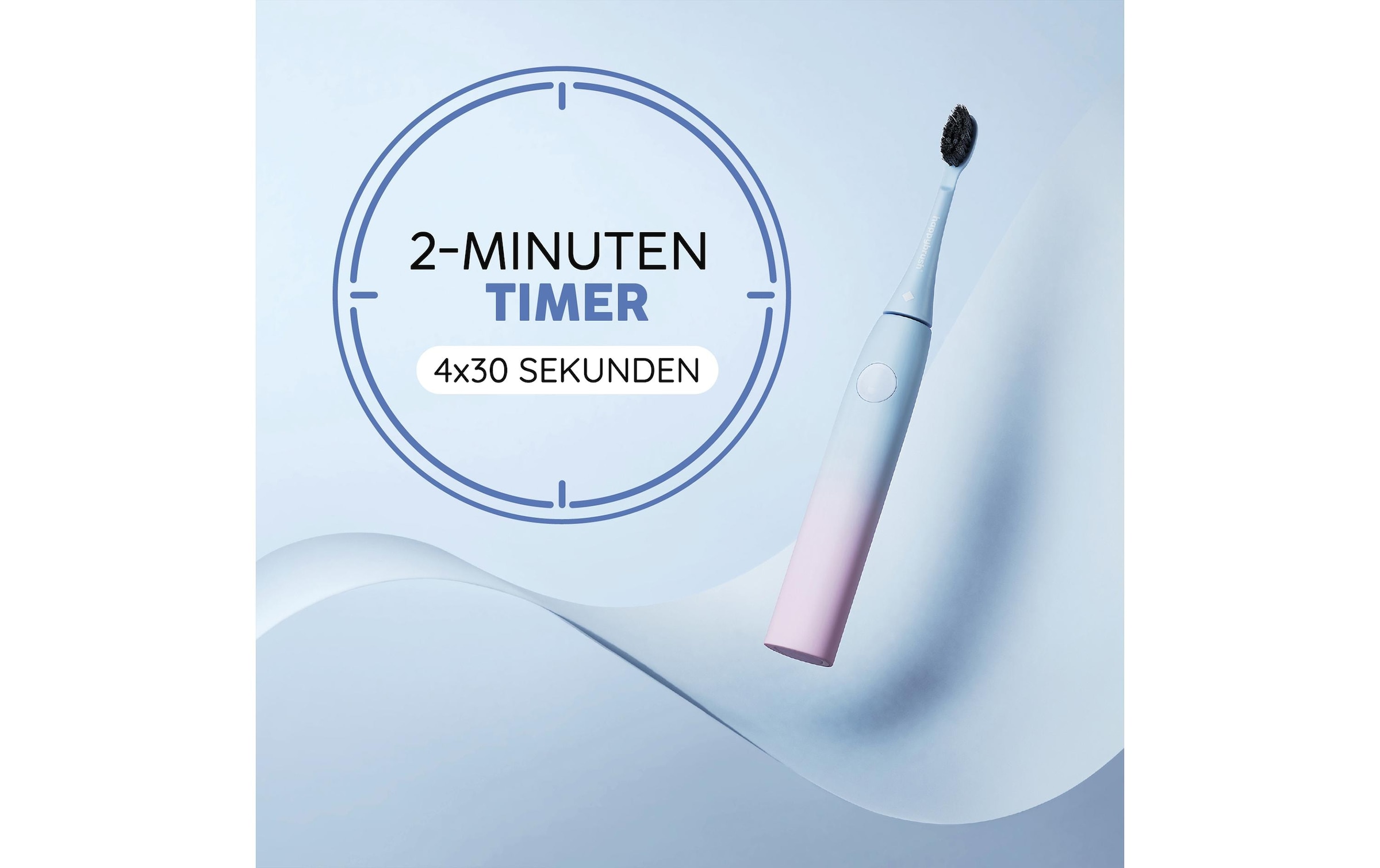 happybrush Schallzahnbürste »Eco Vibe Lite Sunrise«