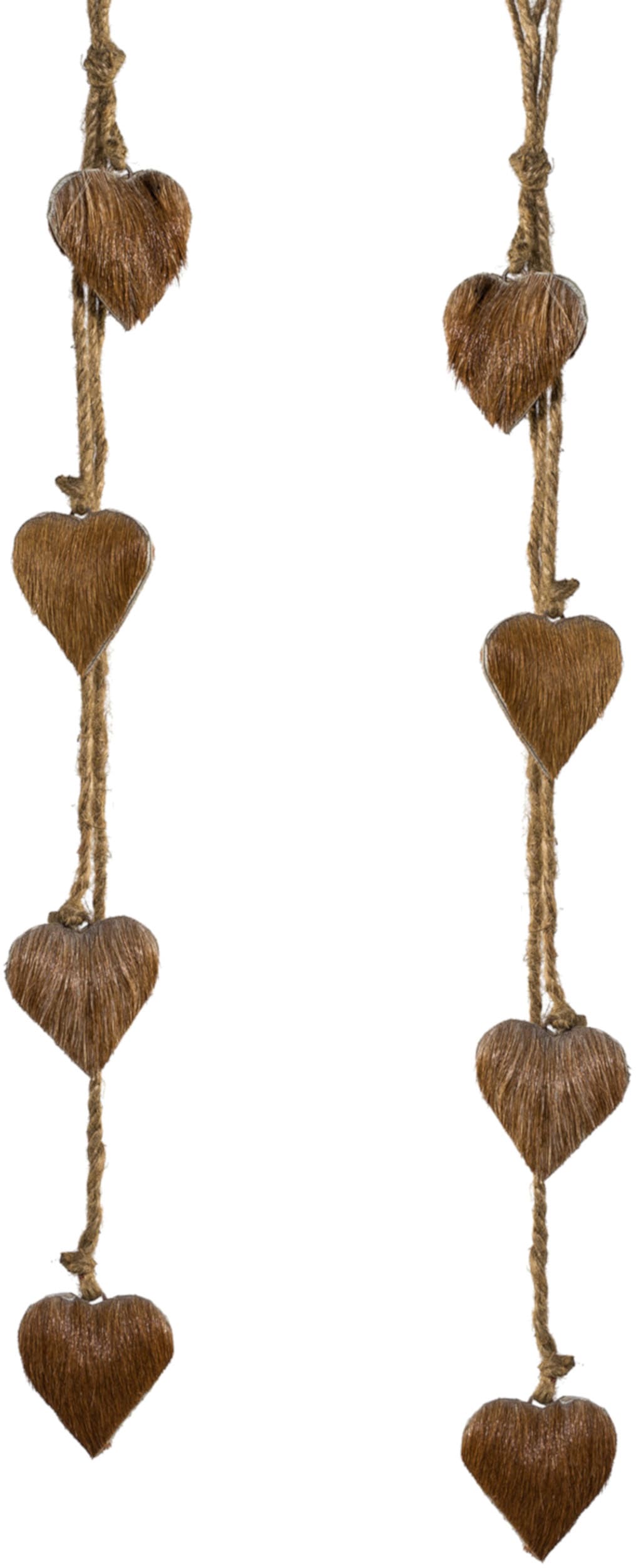 Image of Creativ deco Dekohänger "Weihnachtsdeko" mit Fell-Applikation