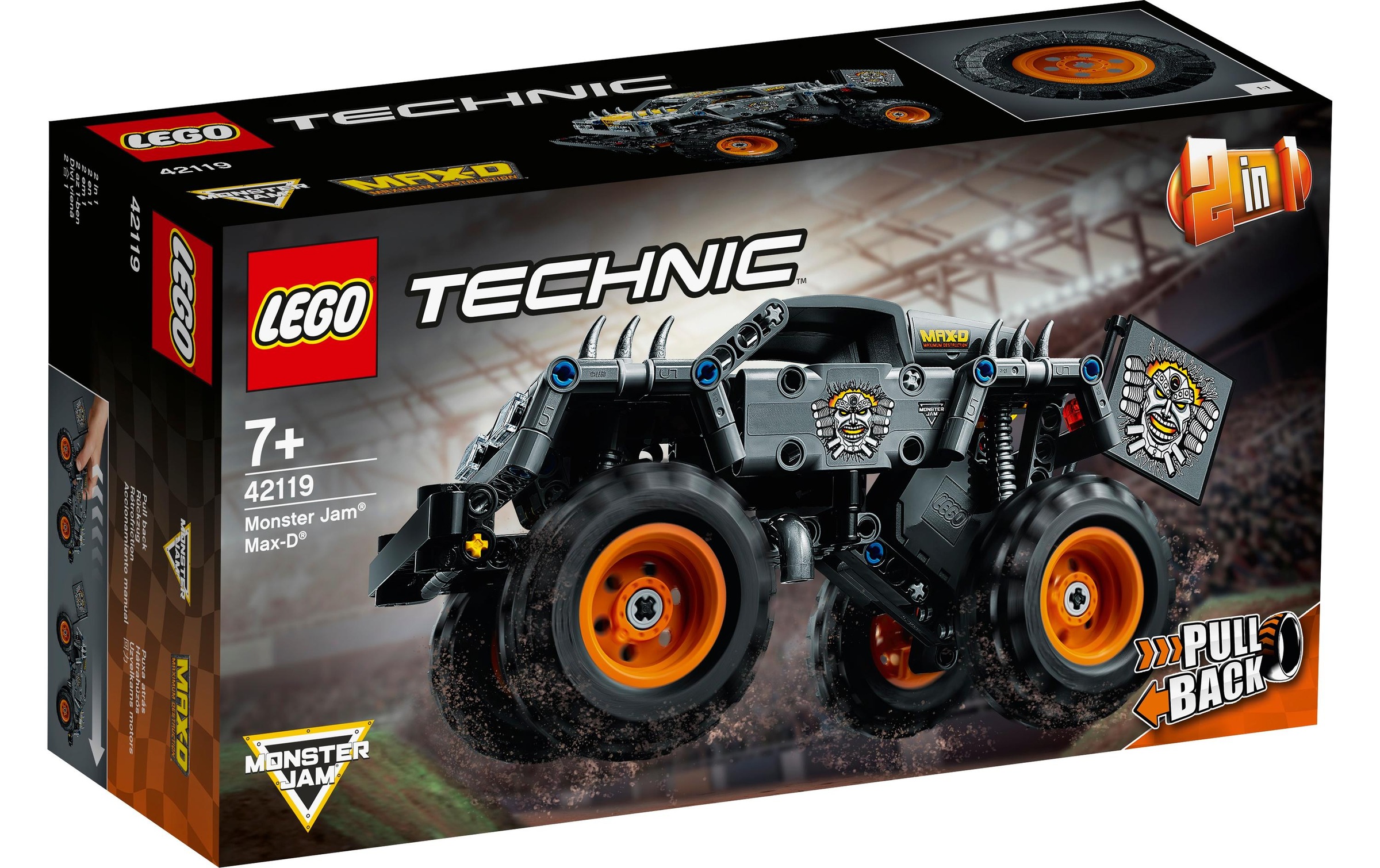 Image of LEGO® Konstruktionsspielsteine »Monster Jam Max-D 421« bei Ackermann Versand Schweiz