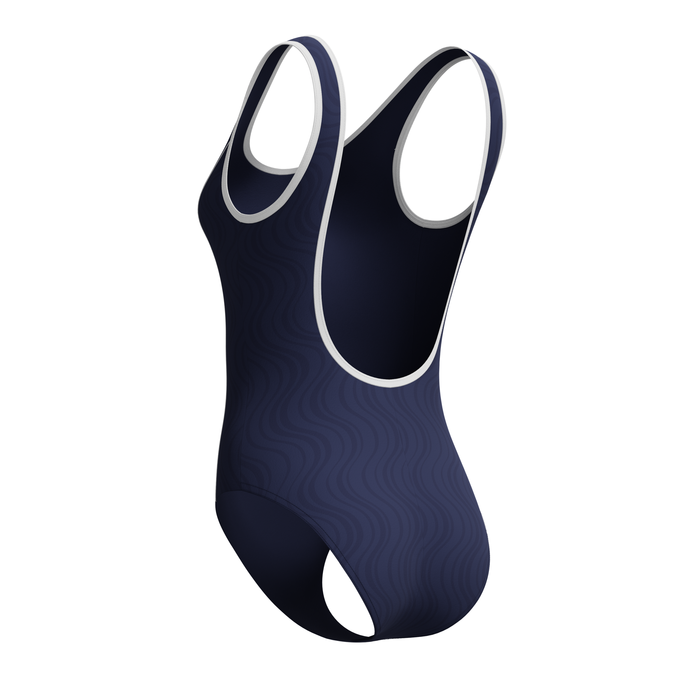 Speedo Maillot de bain »TEXTURE BOUND SCOOP 1PC NVY/WHT«
