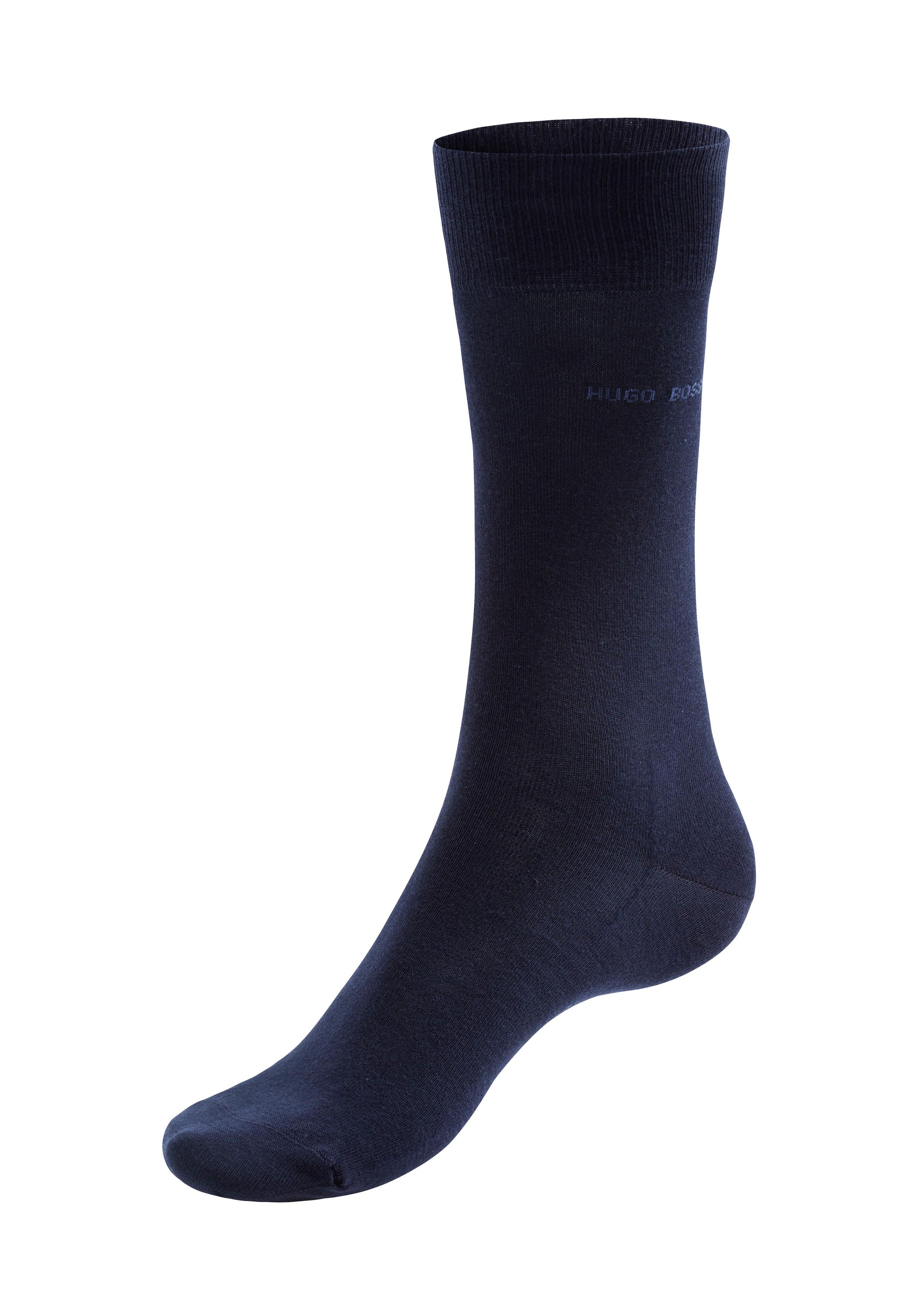 Image of BOSS Basicsocken "Marc RS Uni" mit eingesticktem Logoschriftzug