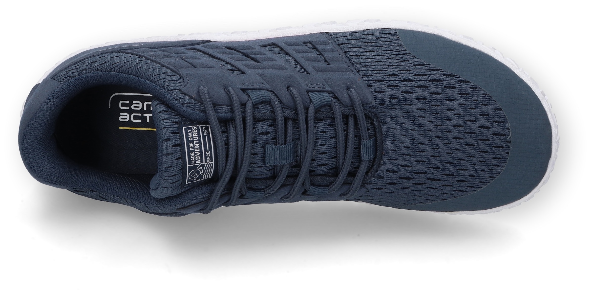 camel active Sneaker, Barfussschuh, Schnürschuh, Freizeitschuh im Materialmix