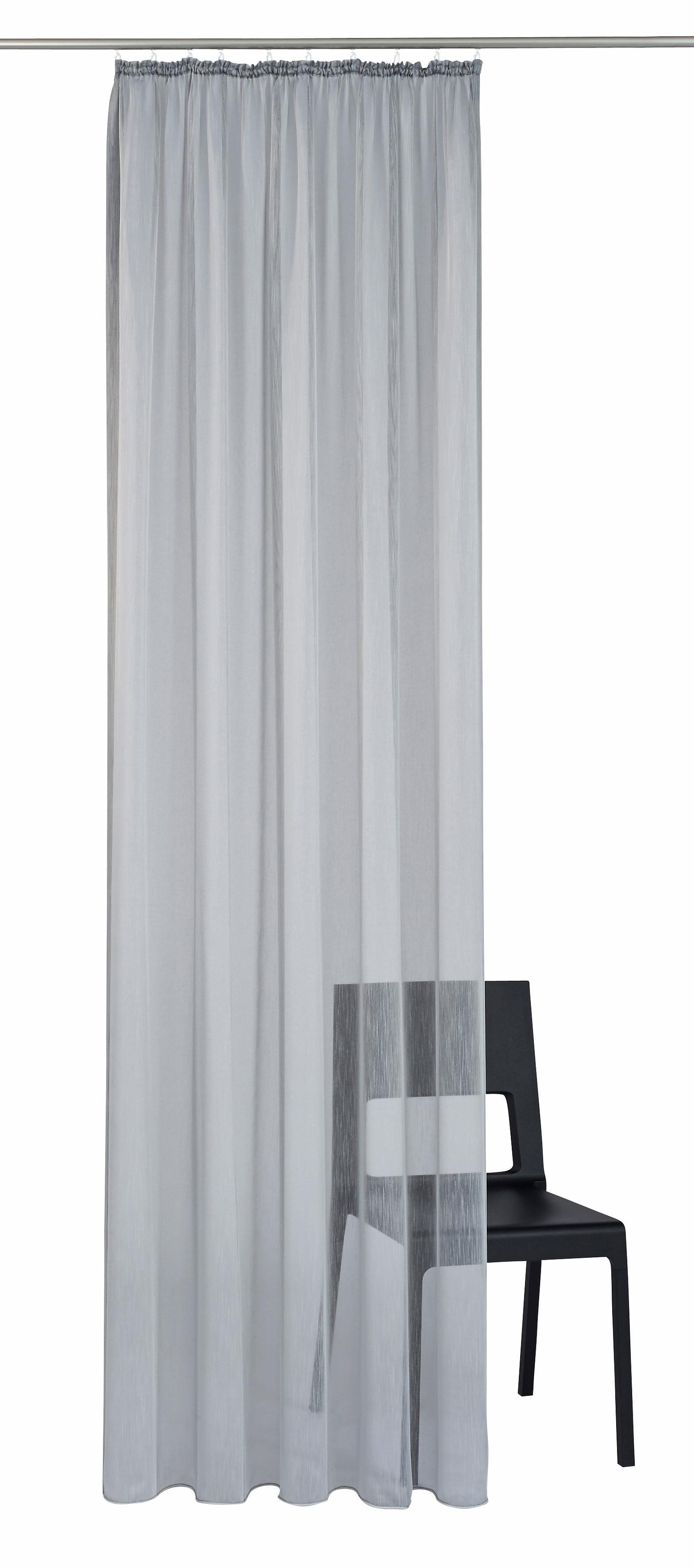 Image of ADO Goldfarbenkante Gardine nach Mass »Sieto«, (1 St.), transparent, unifarben bei Ackermann Versand Schweiz