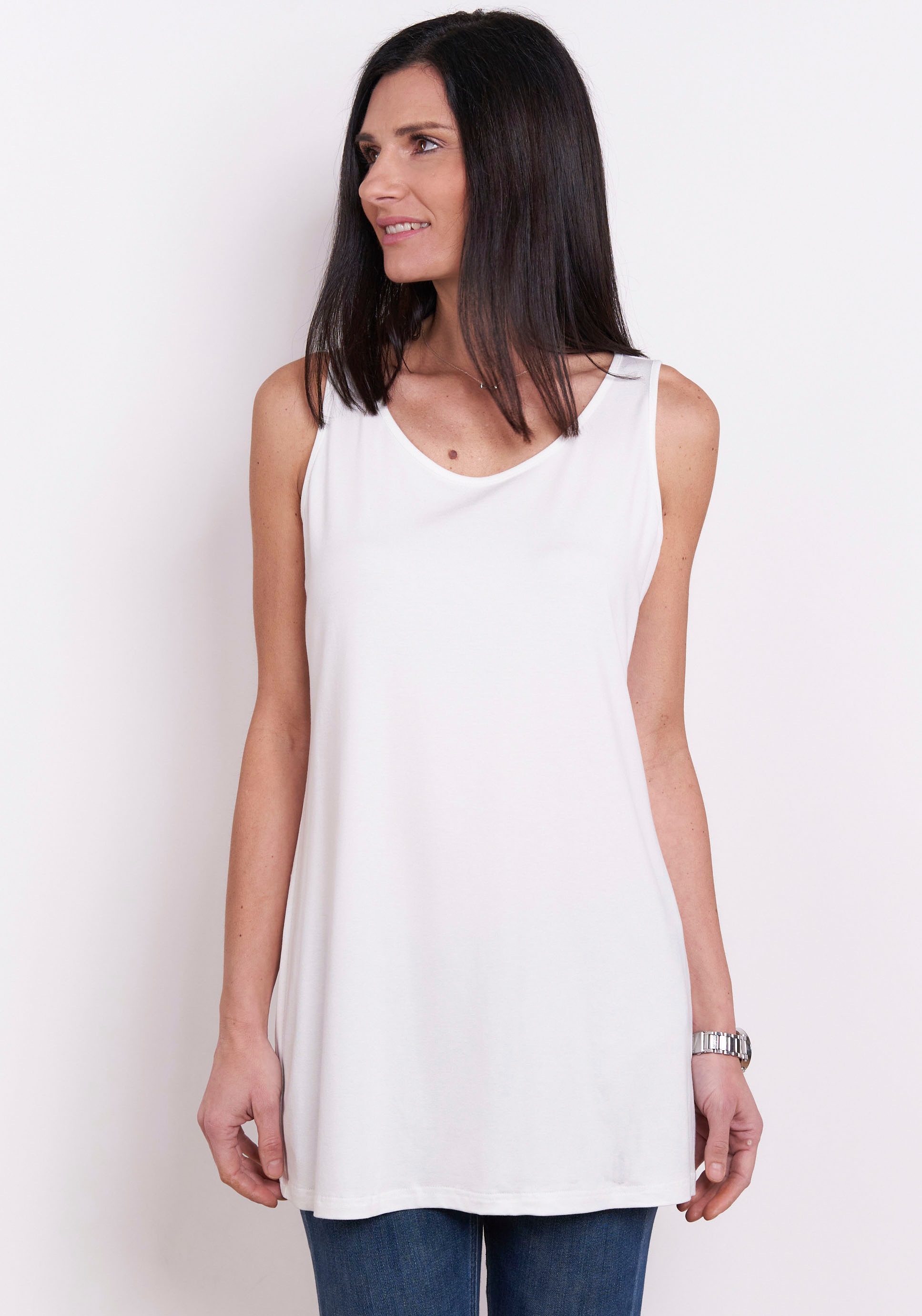 Image of Seidel Moden Longtop mit Viskose und Stretch - MADE IN GERMANY