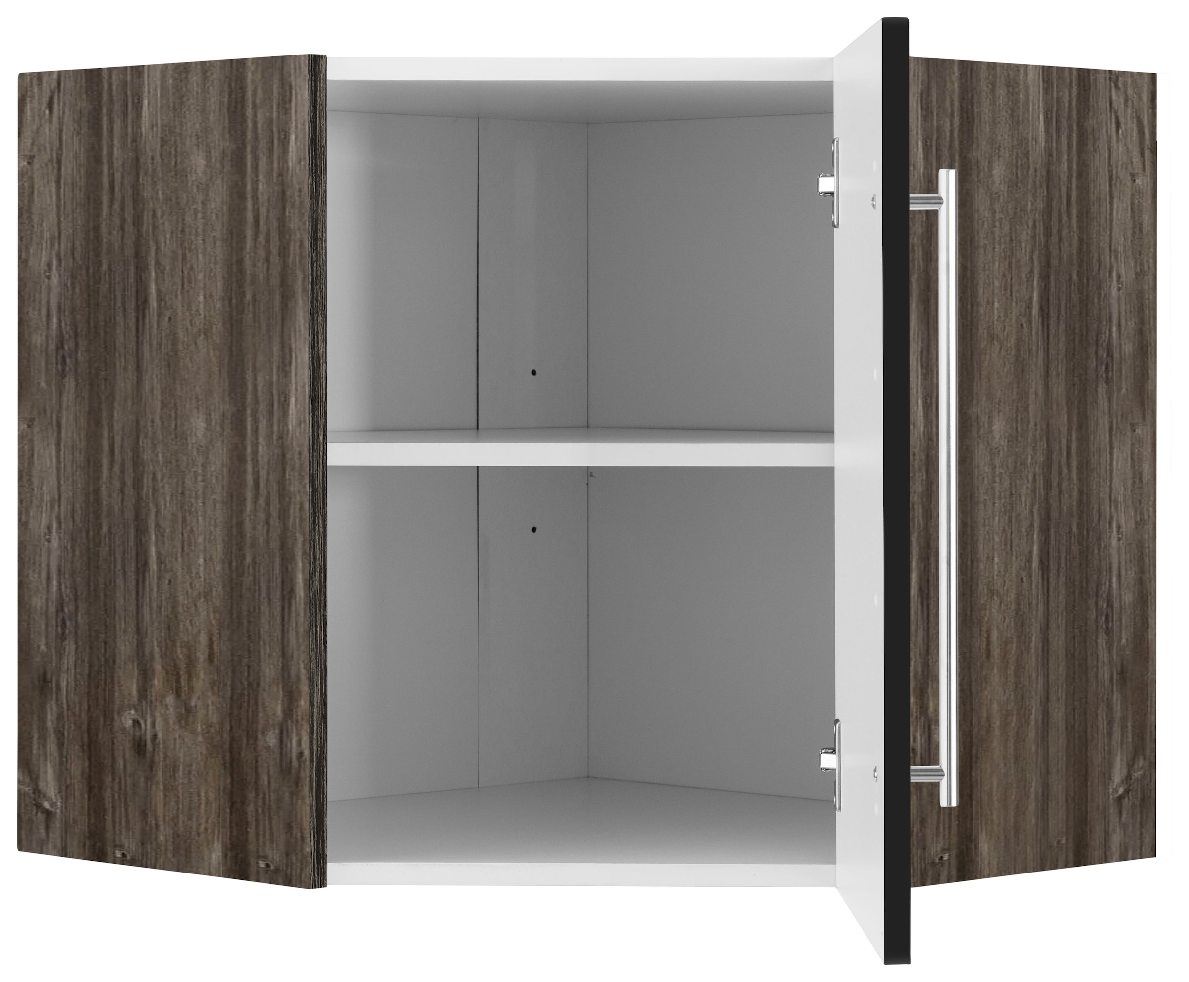 KOCHSTATION Eckhängeschrank »KS-Samos« mit Metallgriff