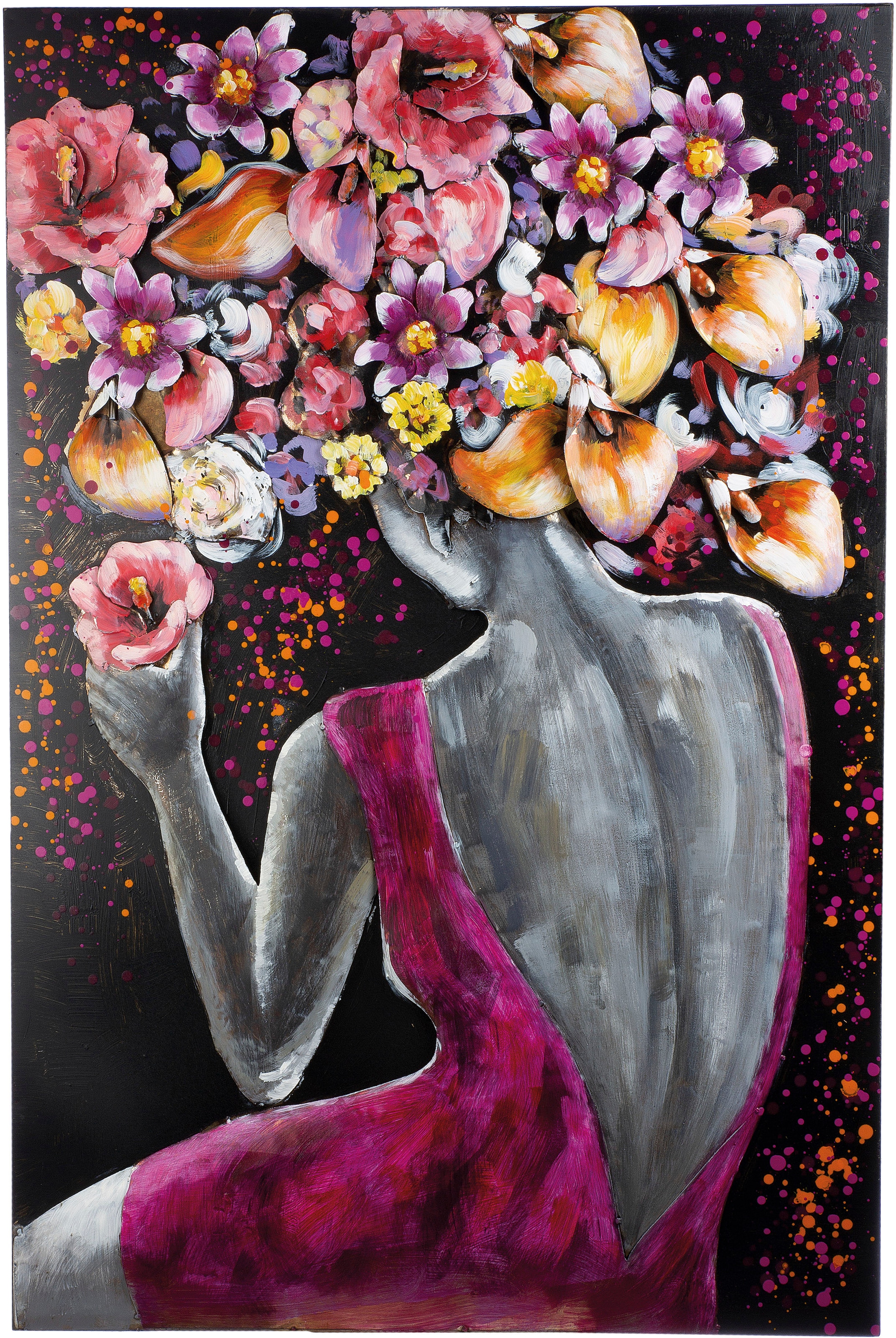 Image of Casablanca by Gilde Metallbild "Bild Florenzia" 1 Stk. tlg.