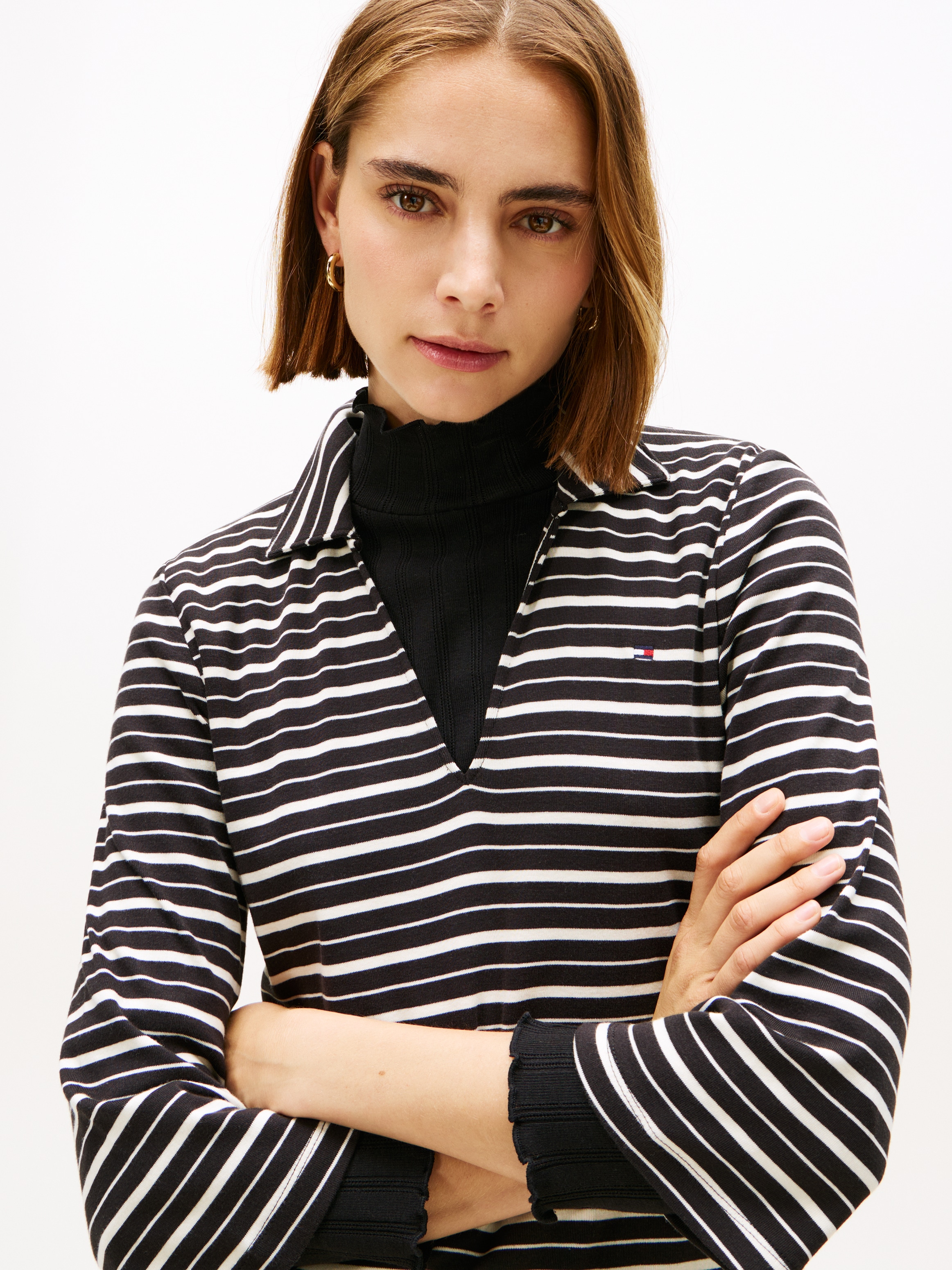 Tommy Hilfiger Robe polo »MODERN CODY 3/4 SLV POLO DRS«