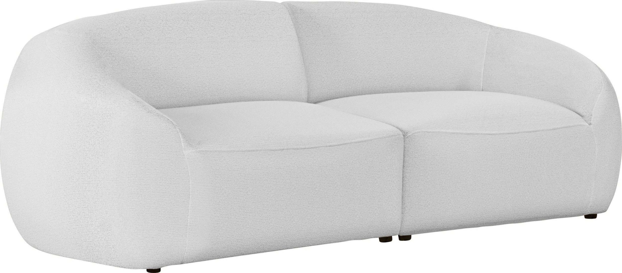 LeGer Home by Lena Gercke Big-Sofa »YANI, Designersofa, organische Form, Masse B/T/H: 240/64/81 cm« mit Wellenunterfederung, auch in Bouclé, passend zur Serie