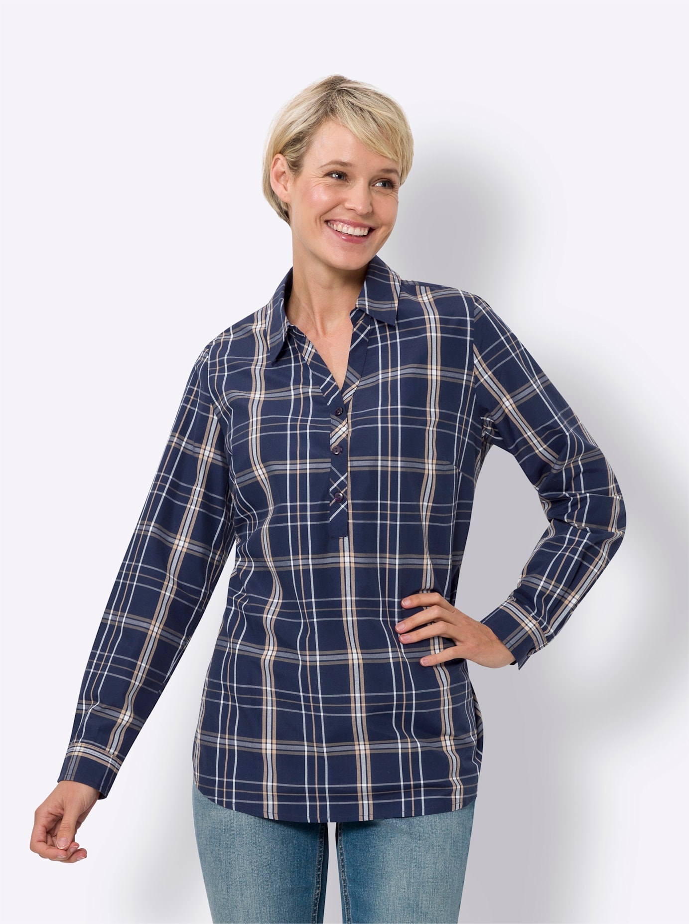 Classic Basics Longbluse