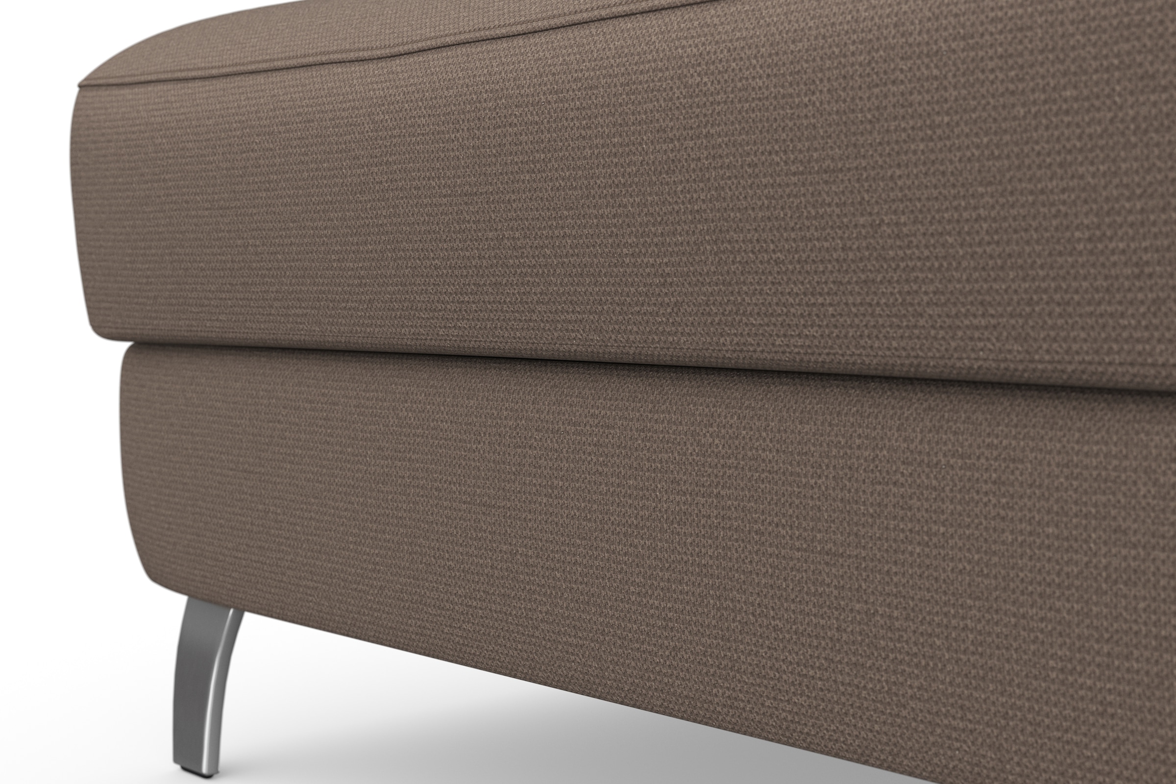 sit&more Ecksofa »Visby L-Form«, Wahlweise mit Bettfunktion und Stauraum, frei im Raum stellbar