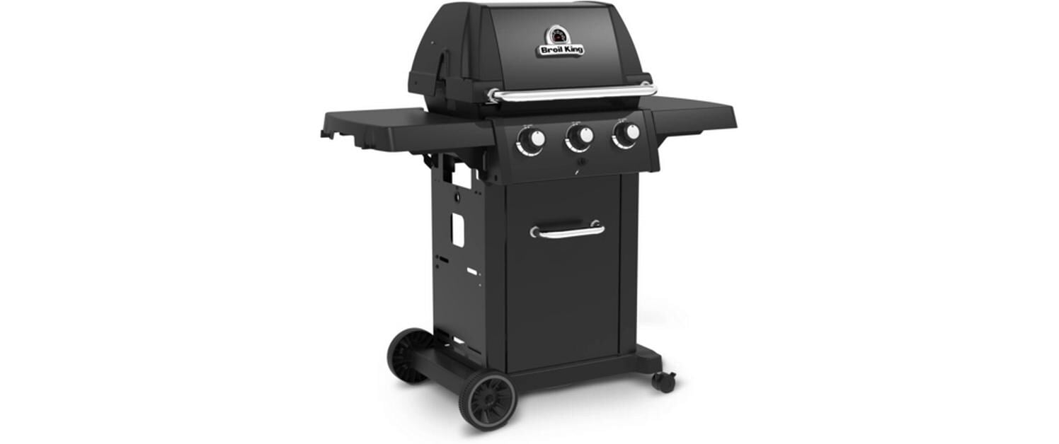 Broil King Gasgrill »Royal 320 Shadow« Kompakter Gasgrill mit 3 Brenner