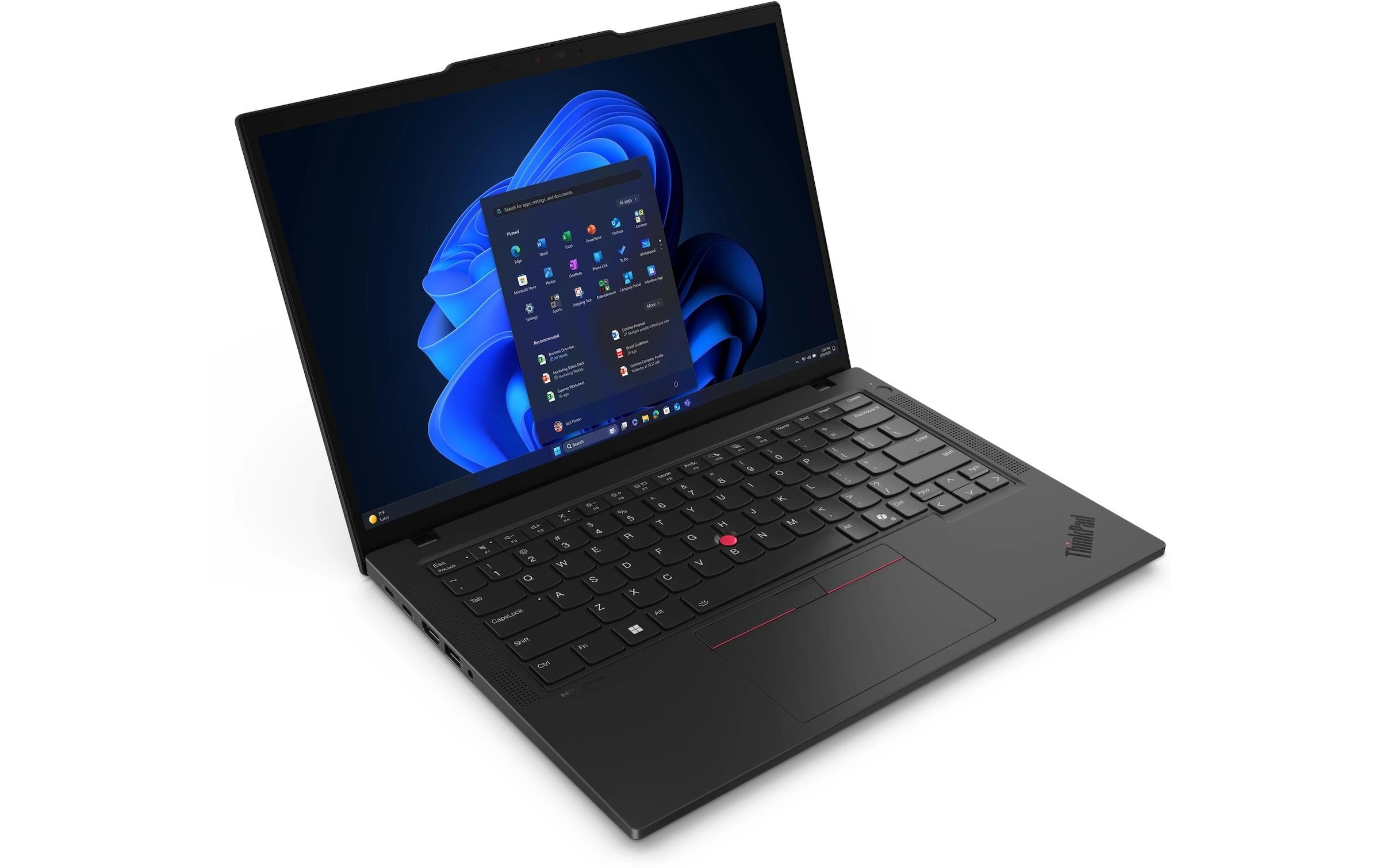 Lenovo Ordinateur portable professionnel »ThinkPad T14 Gen 6 (Intel)« / 14 ″ Intel Core Ultra 7 1.000 Go SSD Integrierte NPU (Neural Processing Unit)