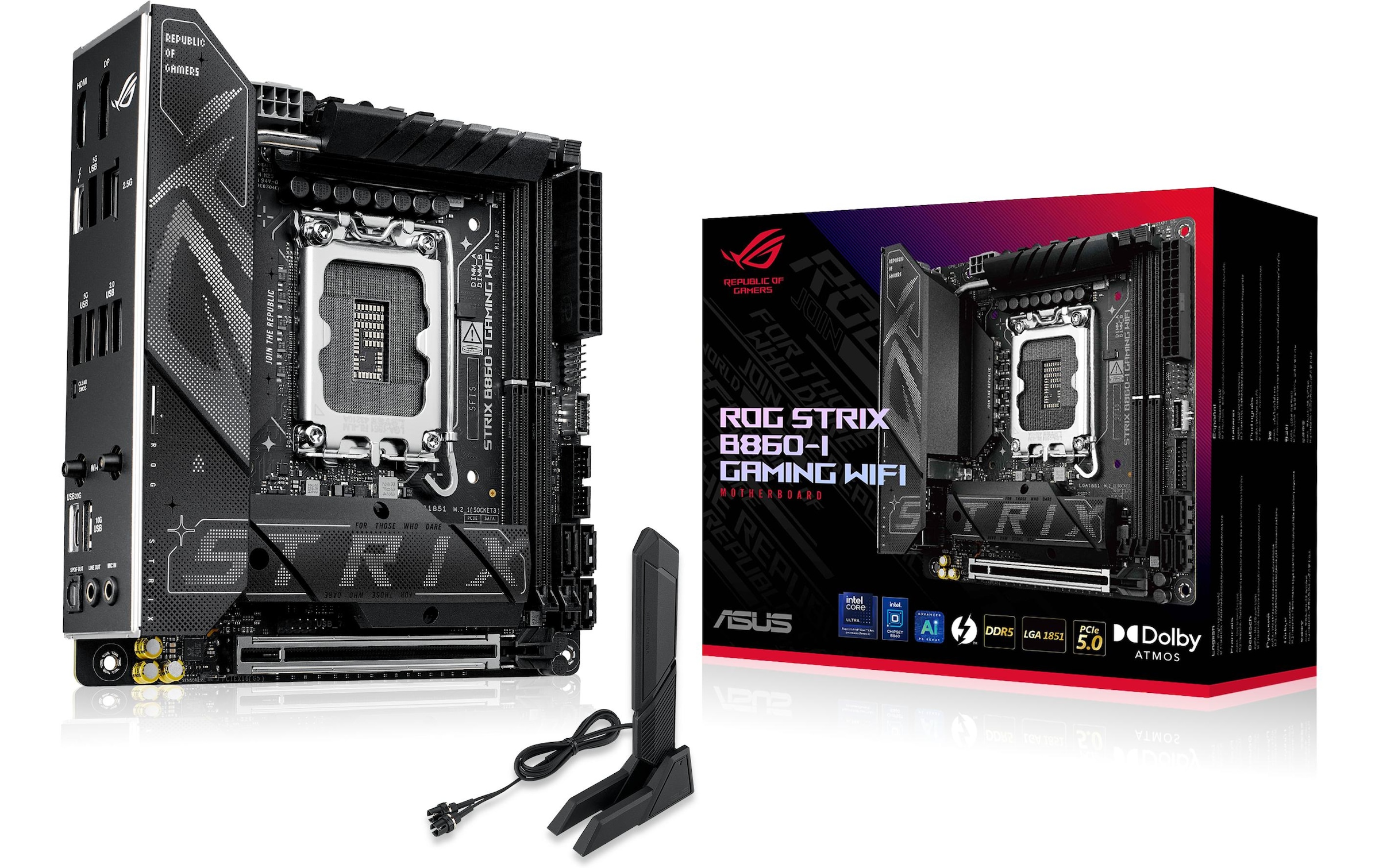 Asus Mainboard »ROG STRIX B860-I GAMING WIFi«