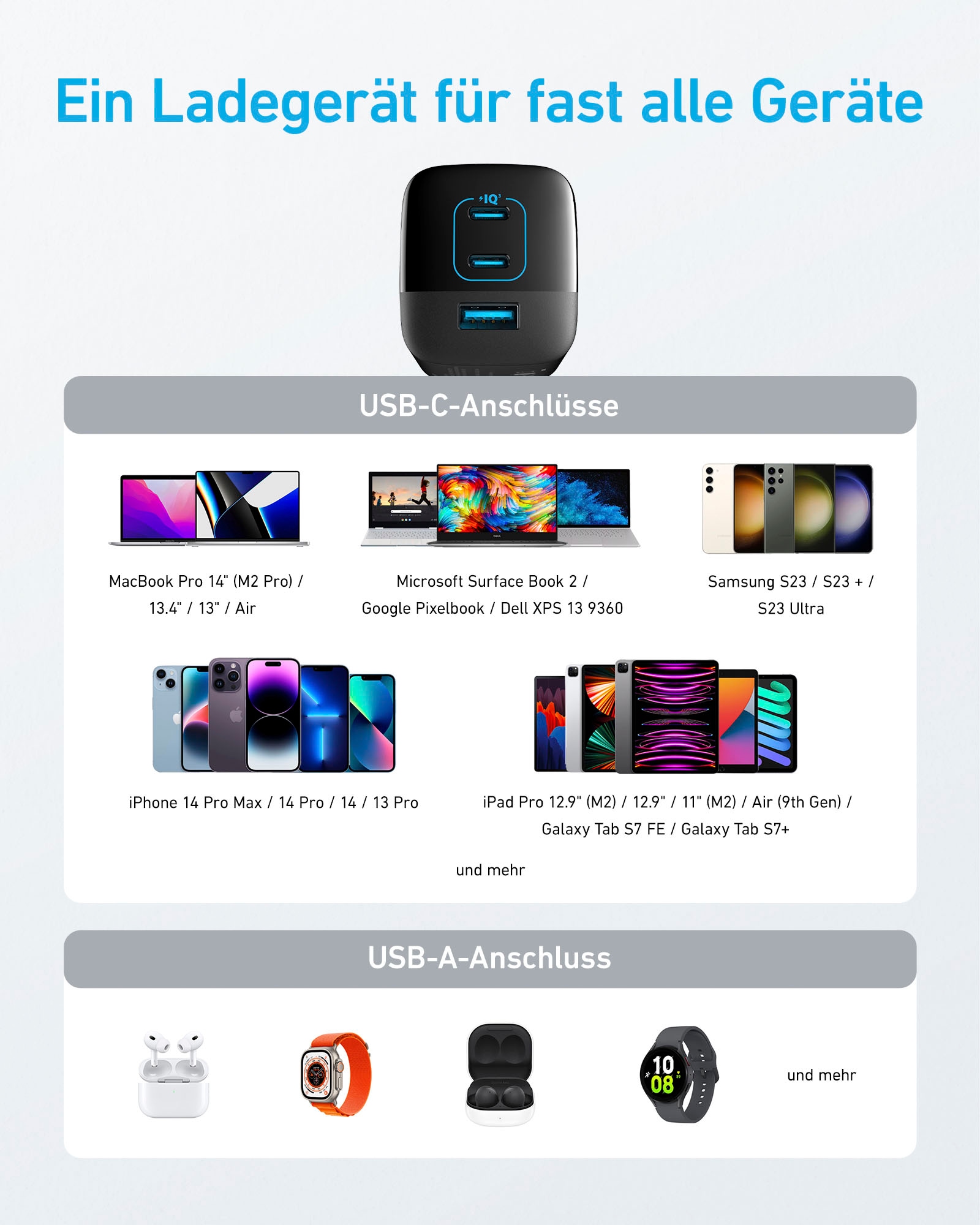 Anker Chargeur USB »336 (67W)«