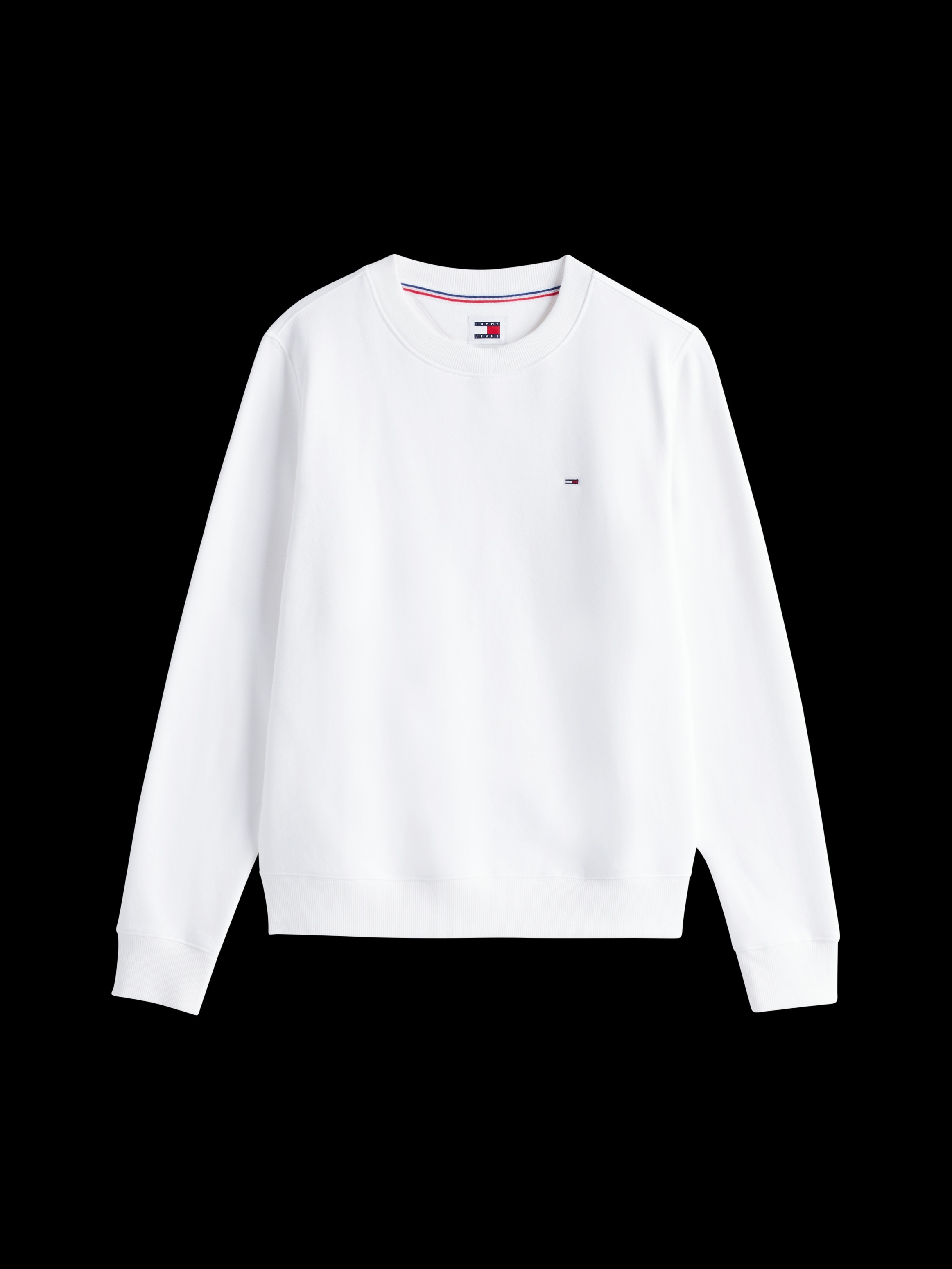 Tommy Jeans Sweatshirt »TJW REG S FLAG CREW«, mit Logostickerei