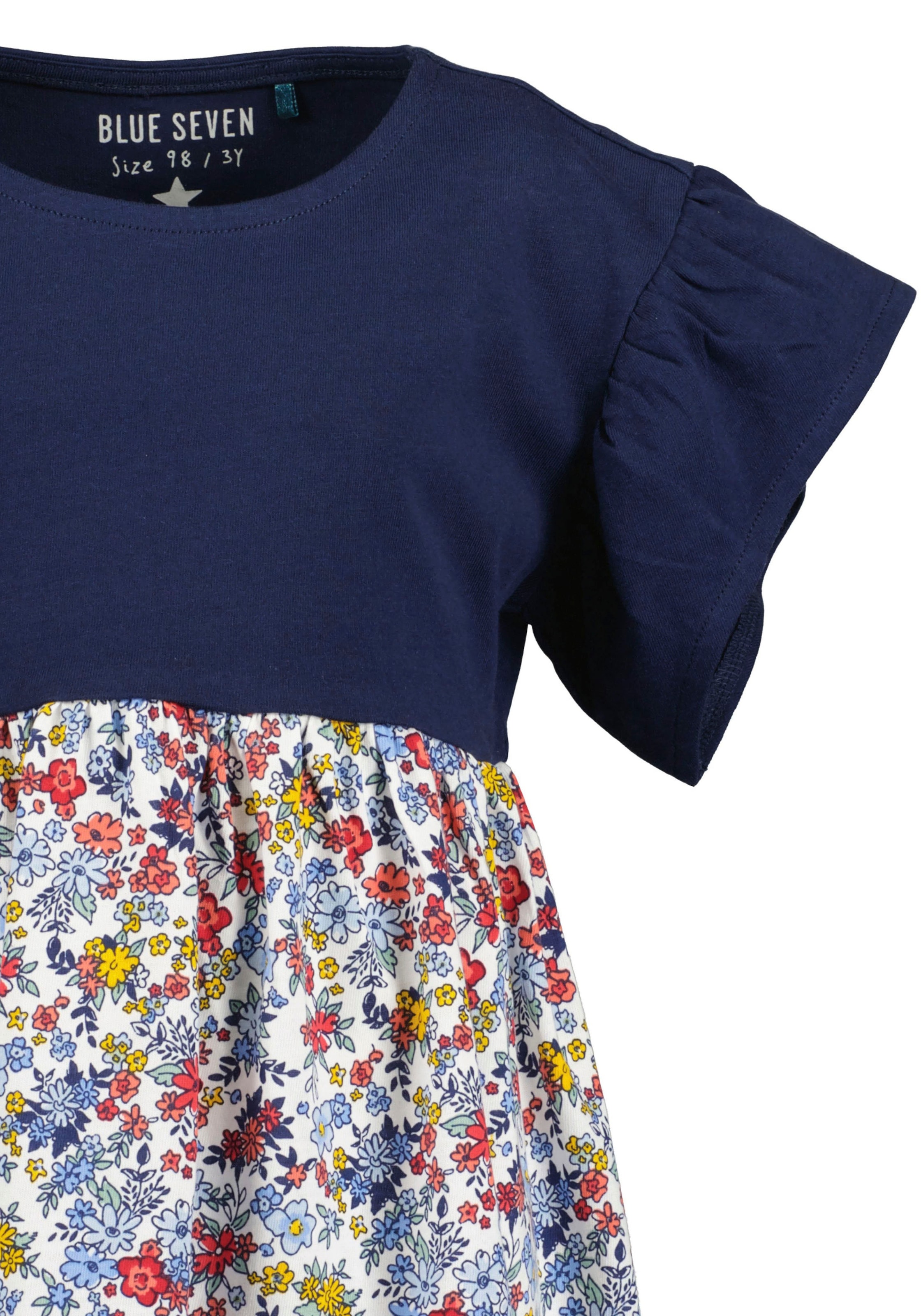 Blue Seven Robe d'été 1 pièces tlg. mit tollen Rüschen an den leicht überschnittenen Schultern