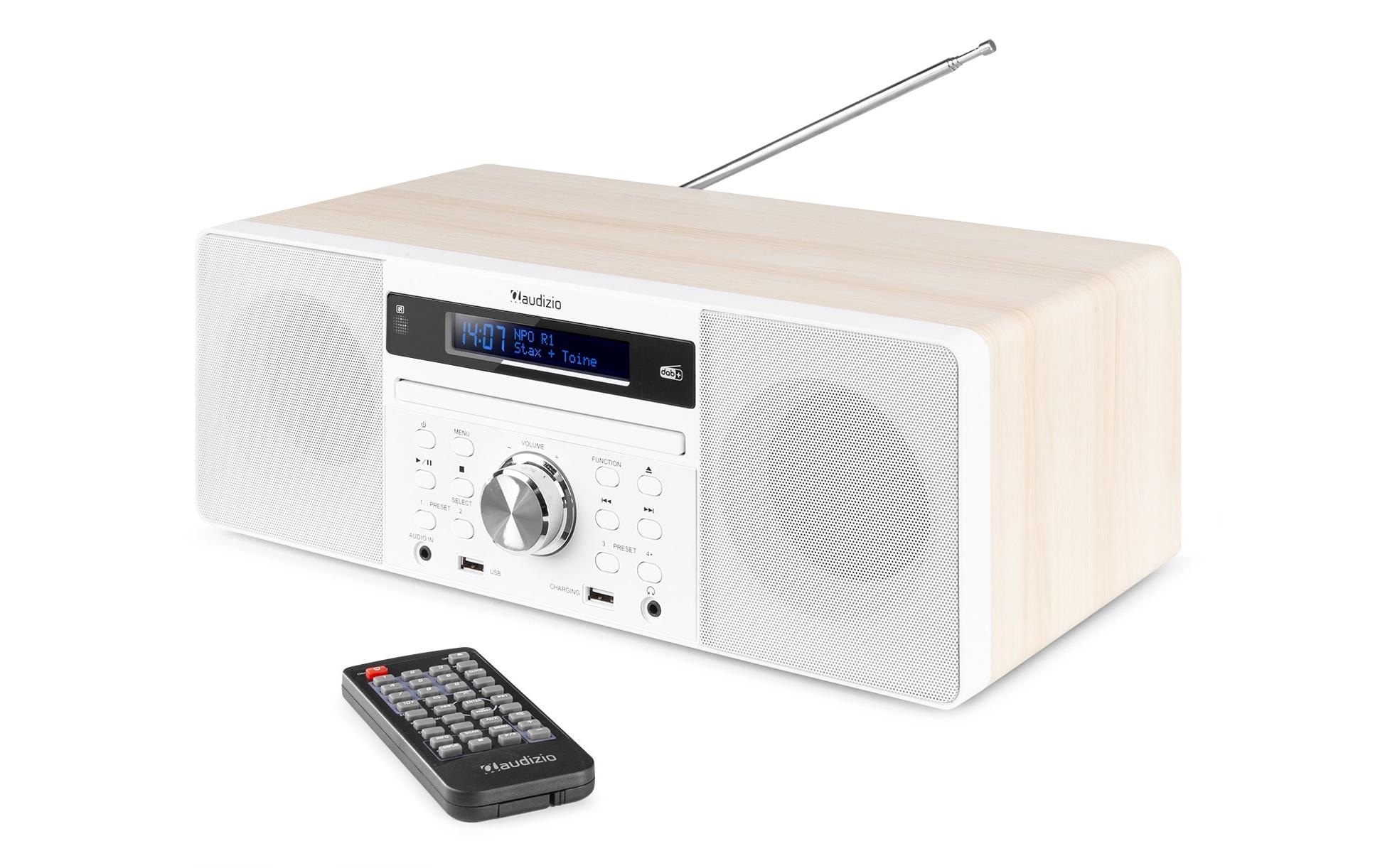 CD-Radiorecorder »Audizio Prato«, (FM-Tuner-Digitalradio (DAB+) 60 W)