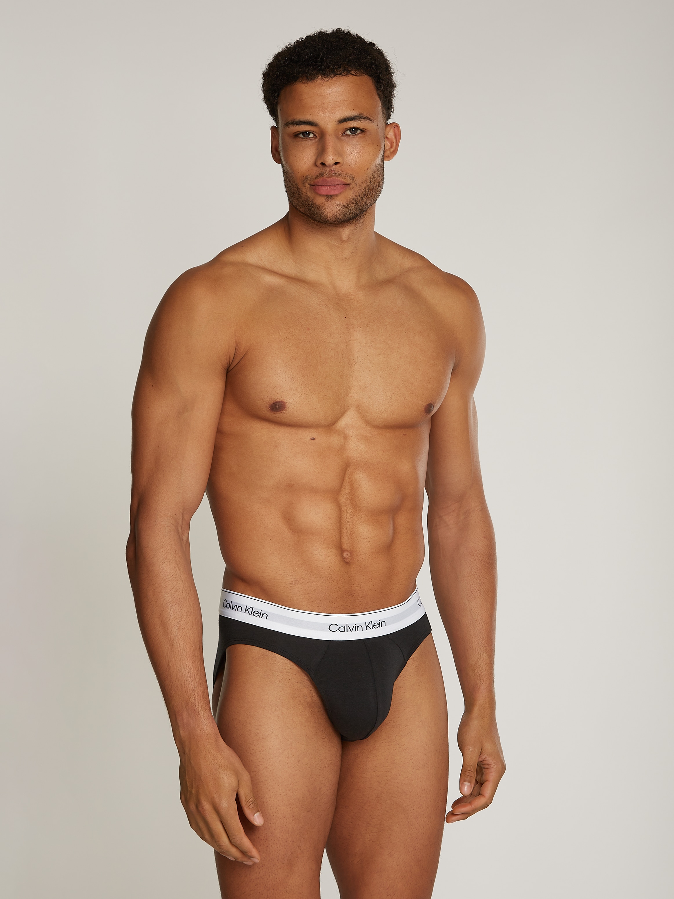 Calvin Klein Underwear Slip »LOW RISE SLIP BRIEF 3PK«, (Packung, 3 St.), mit Logo-Elastikbund (3 Stück)