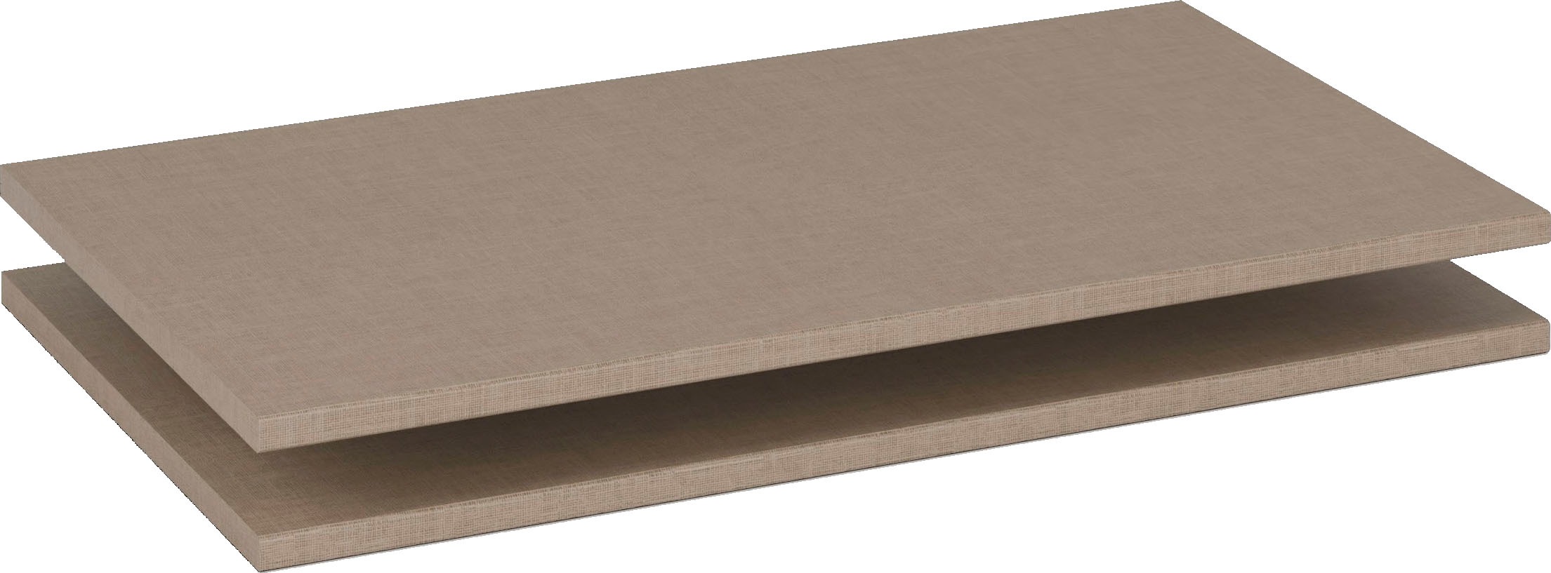 rauch Einlegeboden »Zubehör für Rauch-Schwebetürenschränke ORANGE« 2er-Set Breite 88 cm, Tiefe 50 cm