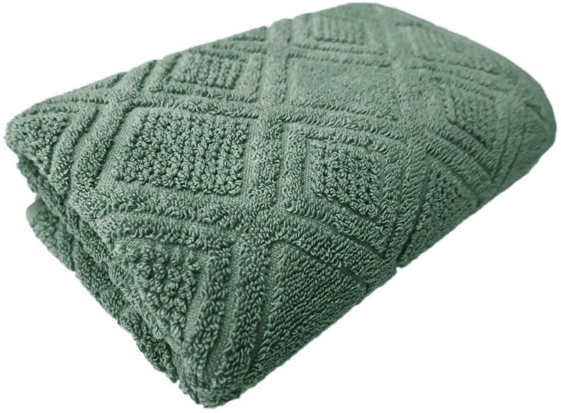 framsohn frottier Badetuch »Mosaik Duschtuch«, (1 St., Badetuch 75 x 150 cm), gemustert, fein gewalkter Feinzwirn, hergestellt in Österreich
