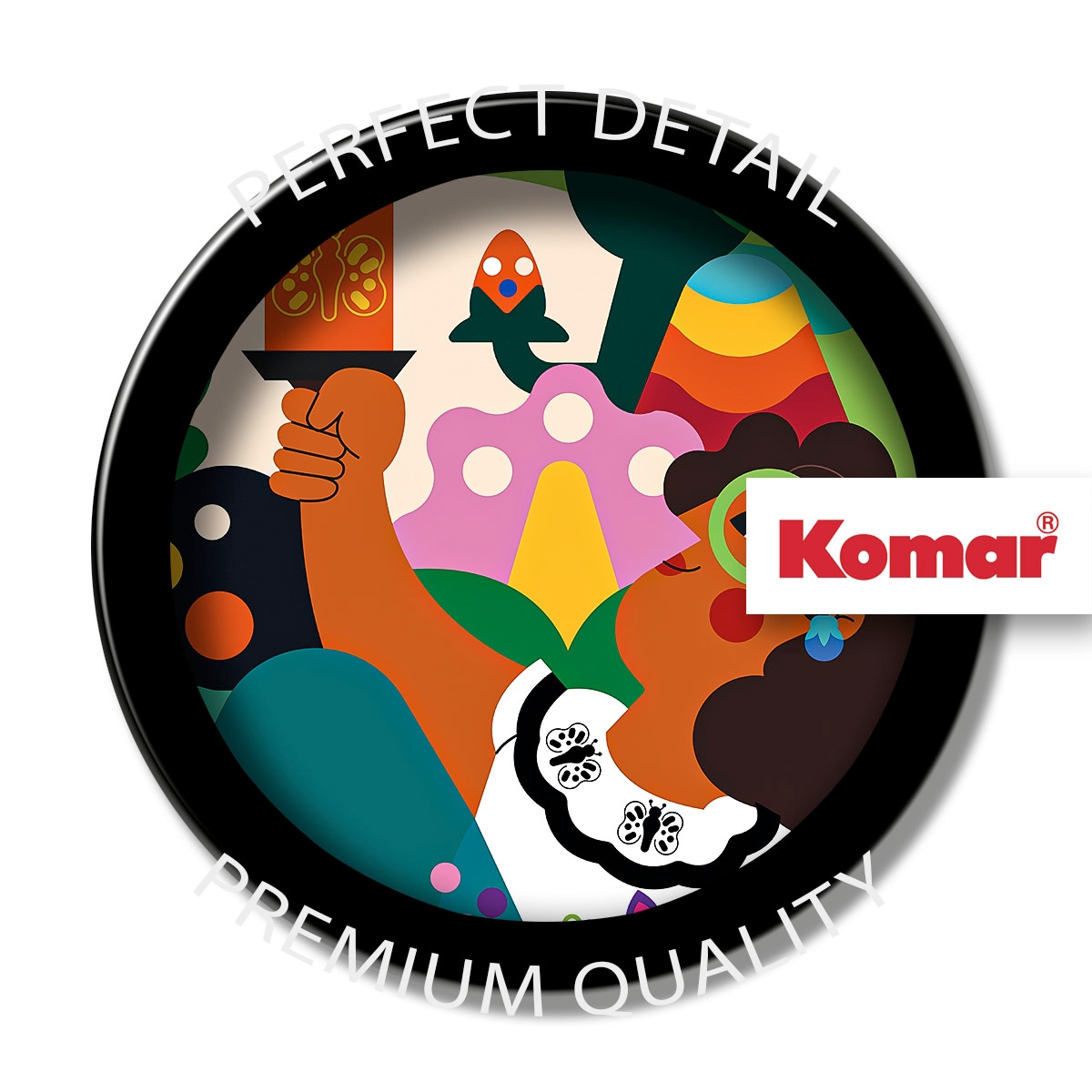 Komar Fototapete »Encanto Miracle Candle« Comic | bedruckt glatt