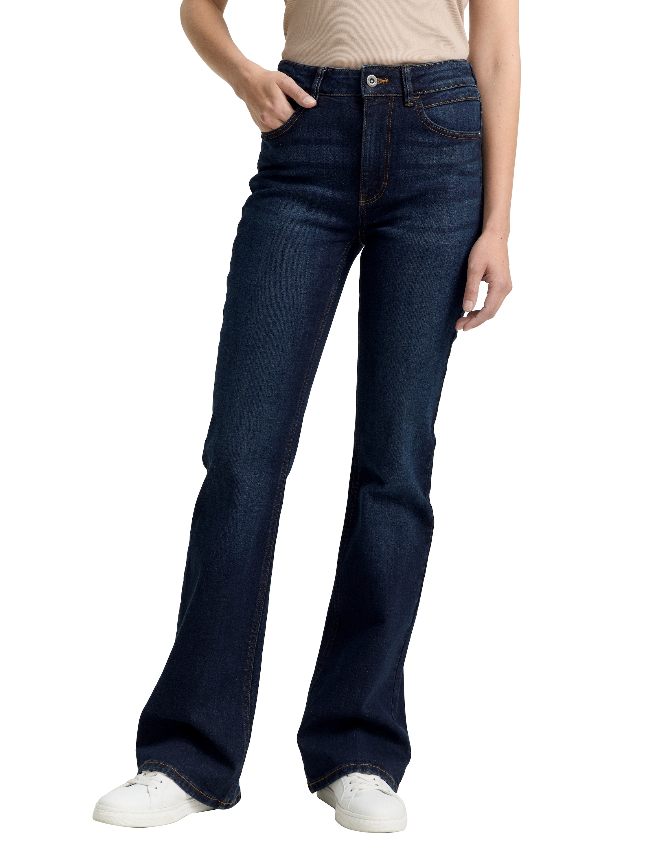 Image of TOM TAILOR Schlagjeans "STELLA Bootcut" mit Schlag und Stretch