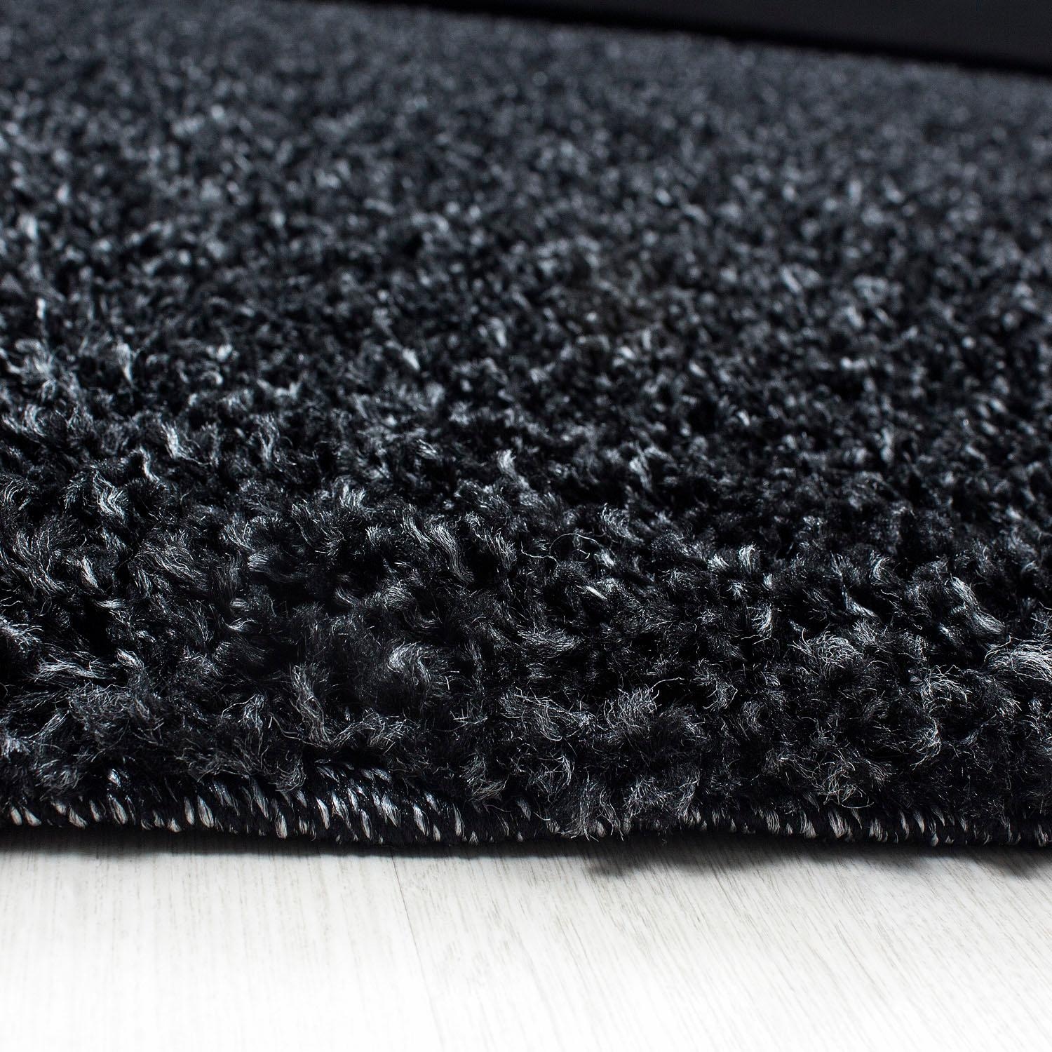 Ayyildiz Teppiche Hochflor-Teppich »Life Shaggy 1500«, rund, 30 mm Höhe, auch in rechteckig, Wohnzimmer, Langflor, grosse Farbauswahl