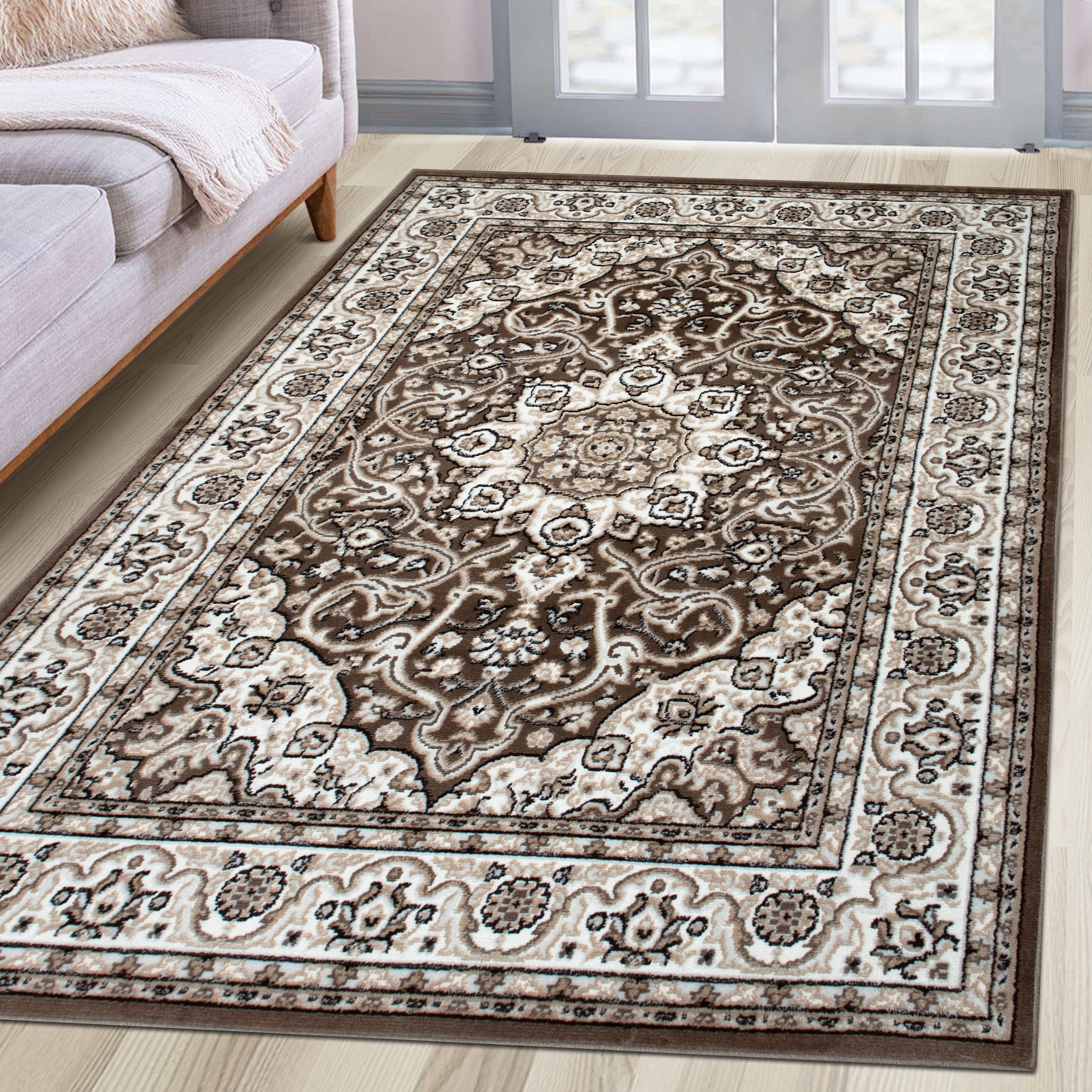 Image of GOODproduct Teppich "Miane, Orient-Design, kurzflor" rechteckig 8 mm Höhe weiche Haptik, Wohnzimmer, Esszimmer, Schlafzimmer