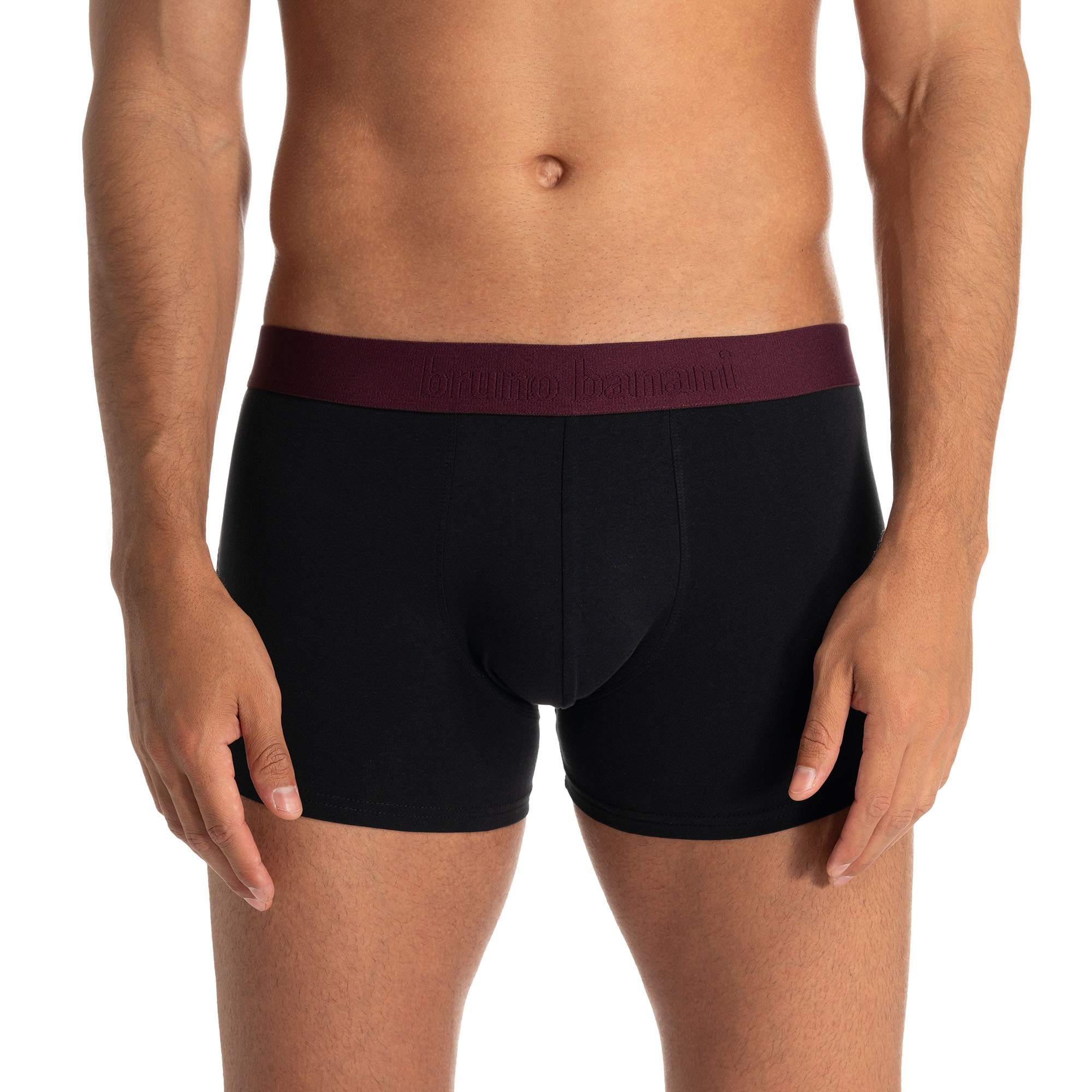 Bruno Banani Boxer »Flowing« 2er Pack,  mit kontrastreichem Logobund