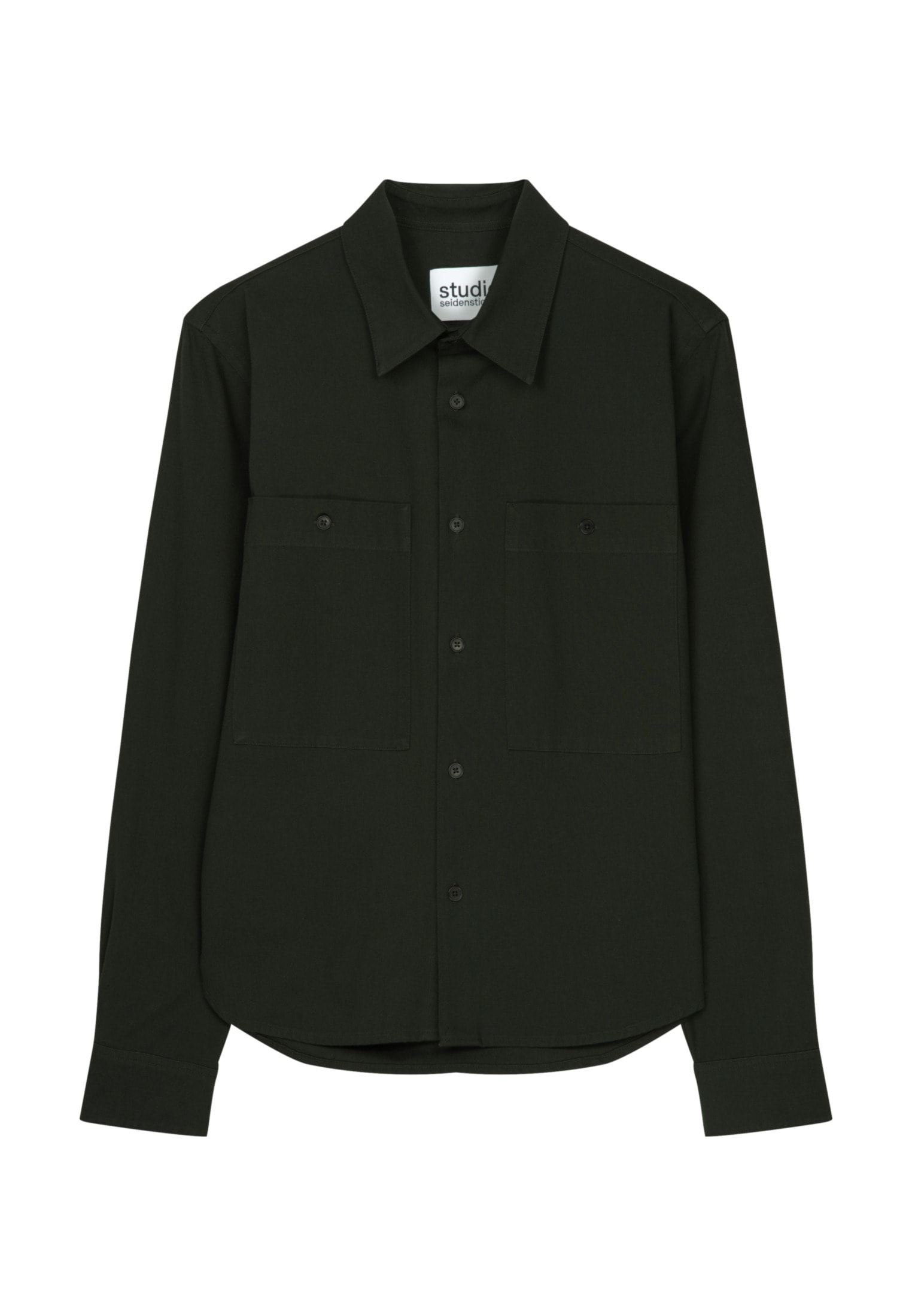 studio seidensticker Businesshemd »Studio« Regular Langarm Kentkragen Uni