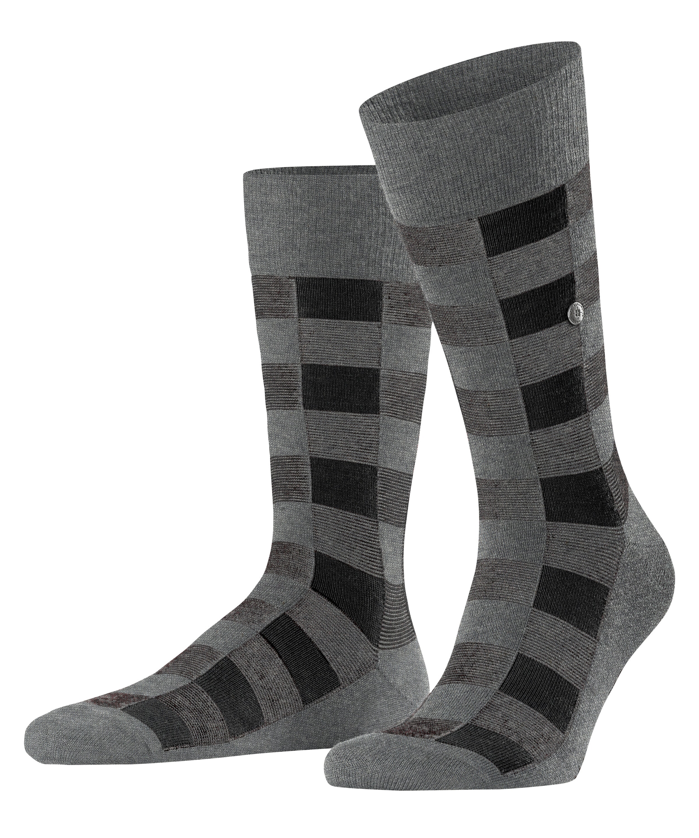 Image of Burlington Socken "Buffalo Check" Einheitsgrösse 40-46, wärmende Wollmischung, Holzfäller-Karo