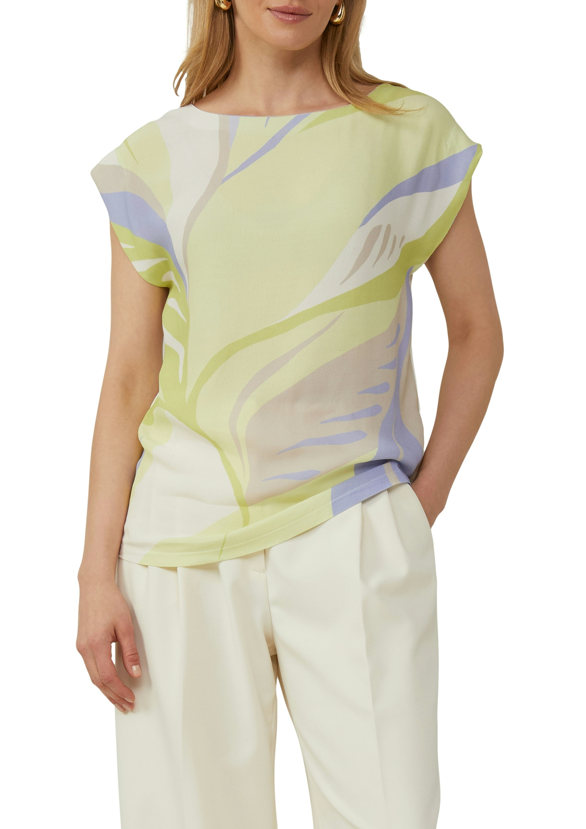 Image of s.Oliver BLACK LABEL T-Shirt mit All-Over Print