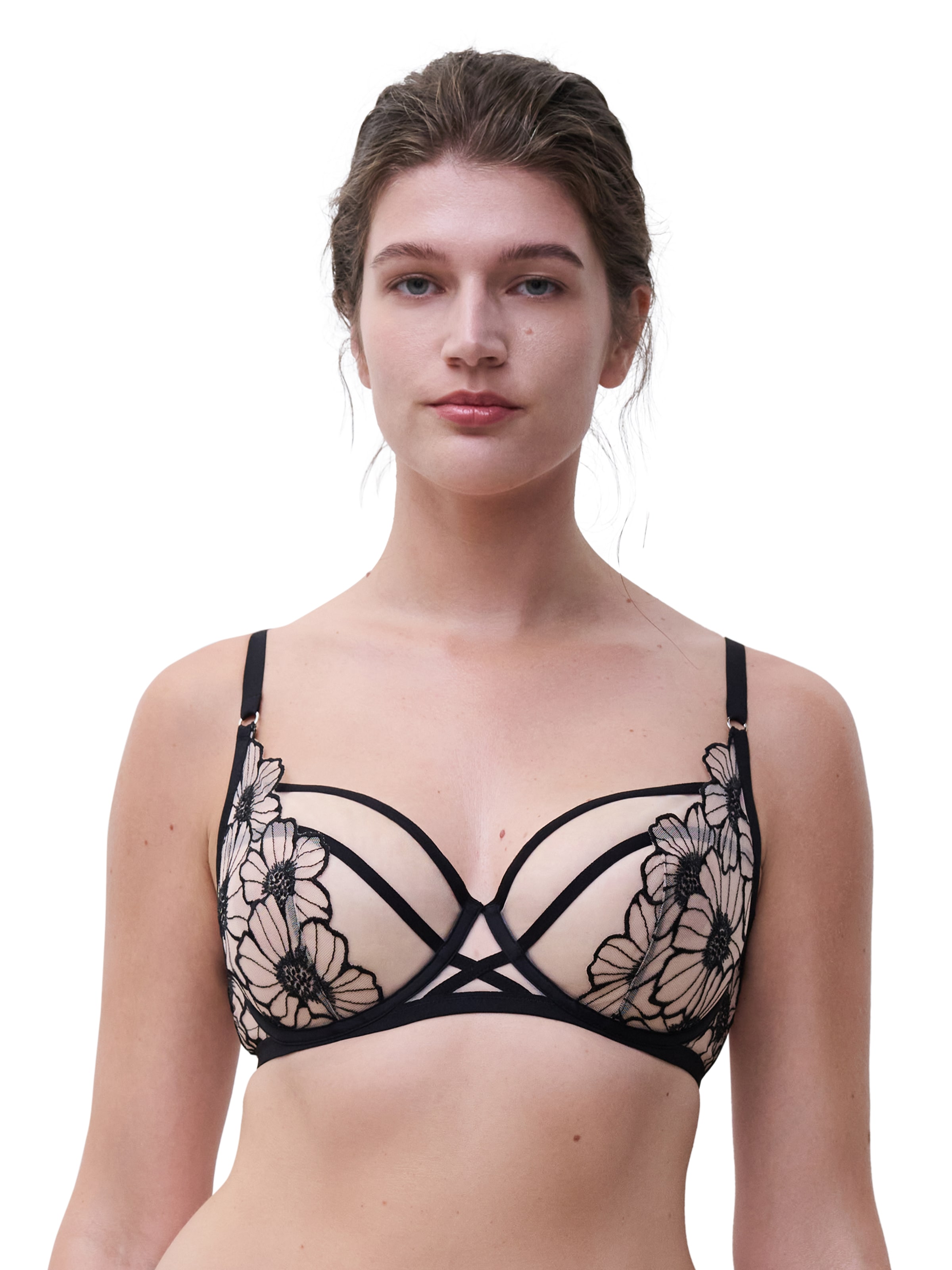 Image of Chantelle Bügel-BH "LUSH" Stickerei, Fester Tüll auf den Cups