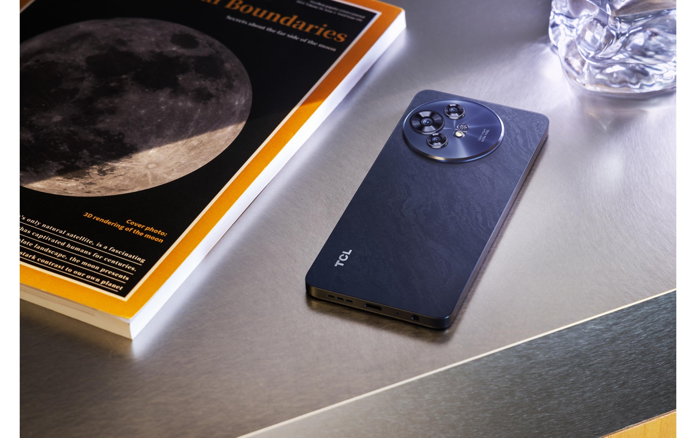 TCL Smartphone »50 NXTPAPER 256 GB«, Grau, Schwarz