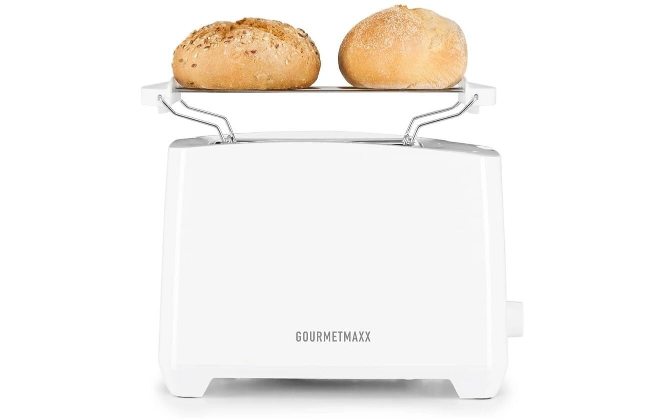 GOURMETmaxx Grille-pain »Toaster Weiss« für 2 disques