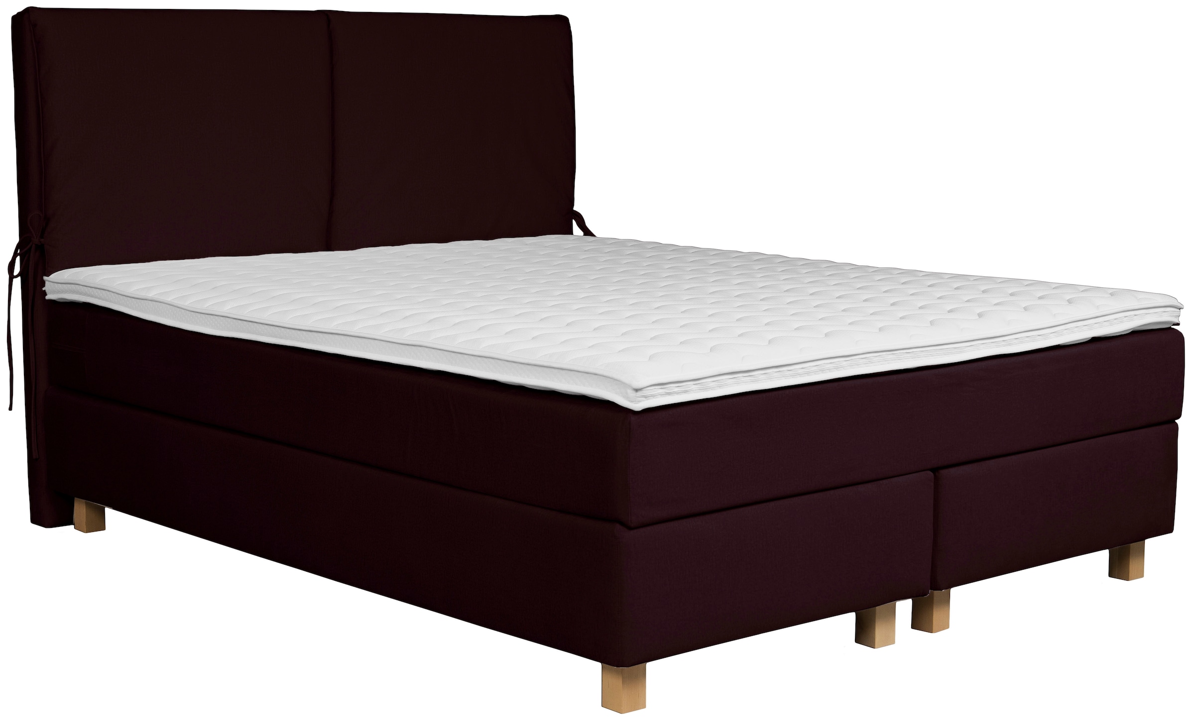 Home affaire Boxspringbett »Nele« inkl. Topper im schlichtem Design