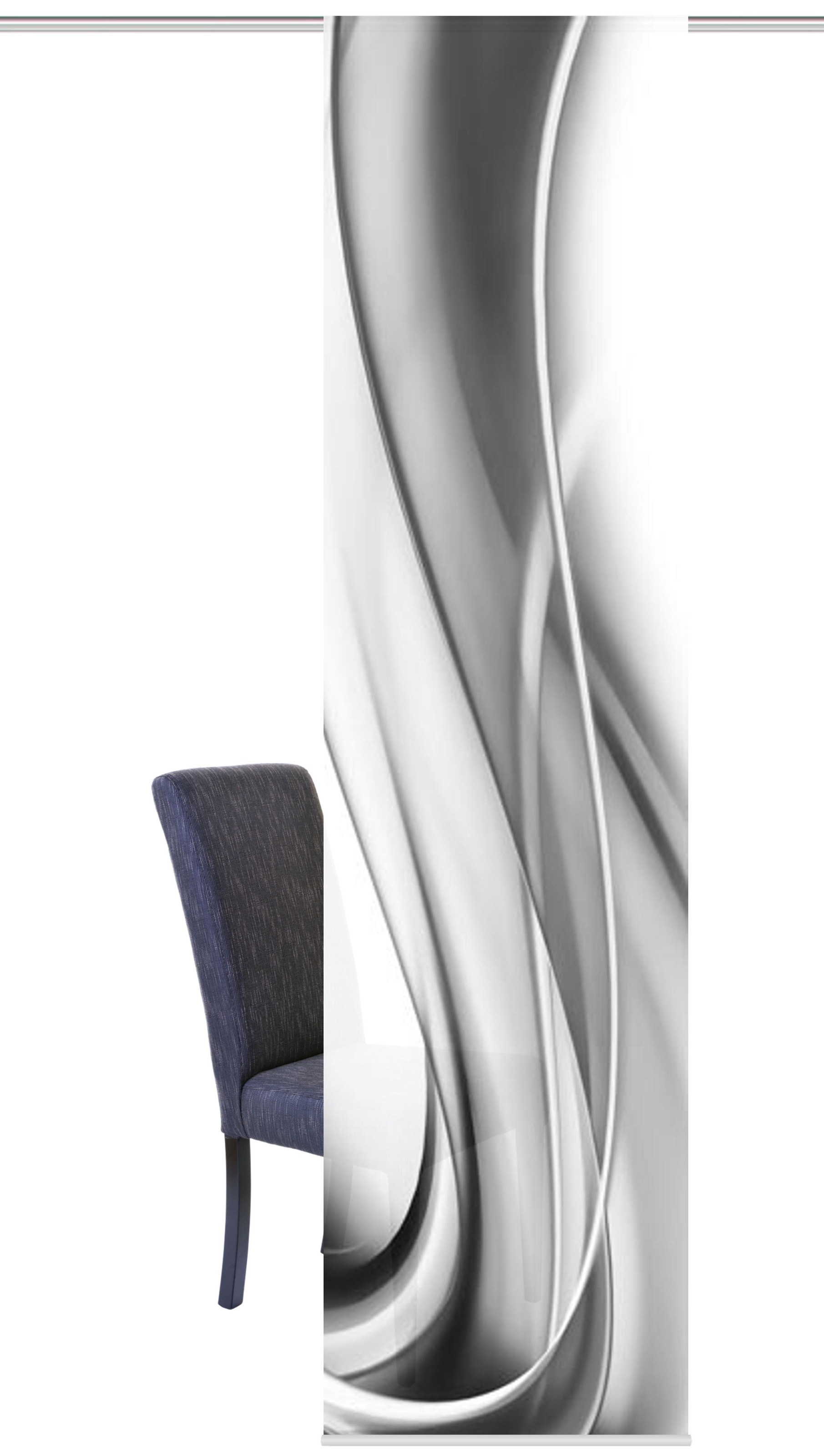 Image of HOME WOHNIDEEN Schiebegardine »ONDA«, (1 St.), HxB: 245x60, inkl. Befestigungszubehör bei Ackermann Versand Schweiz