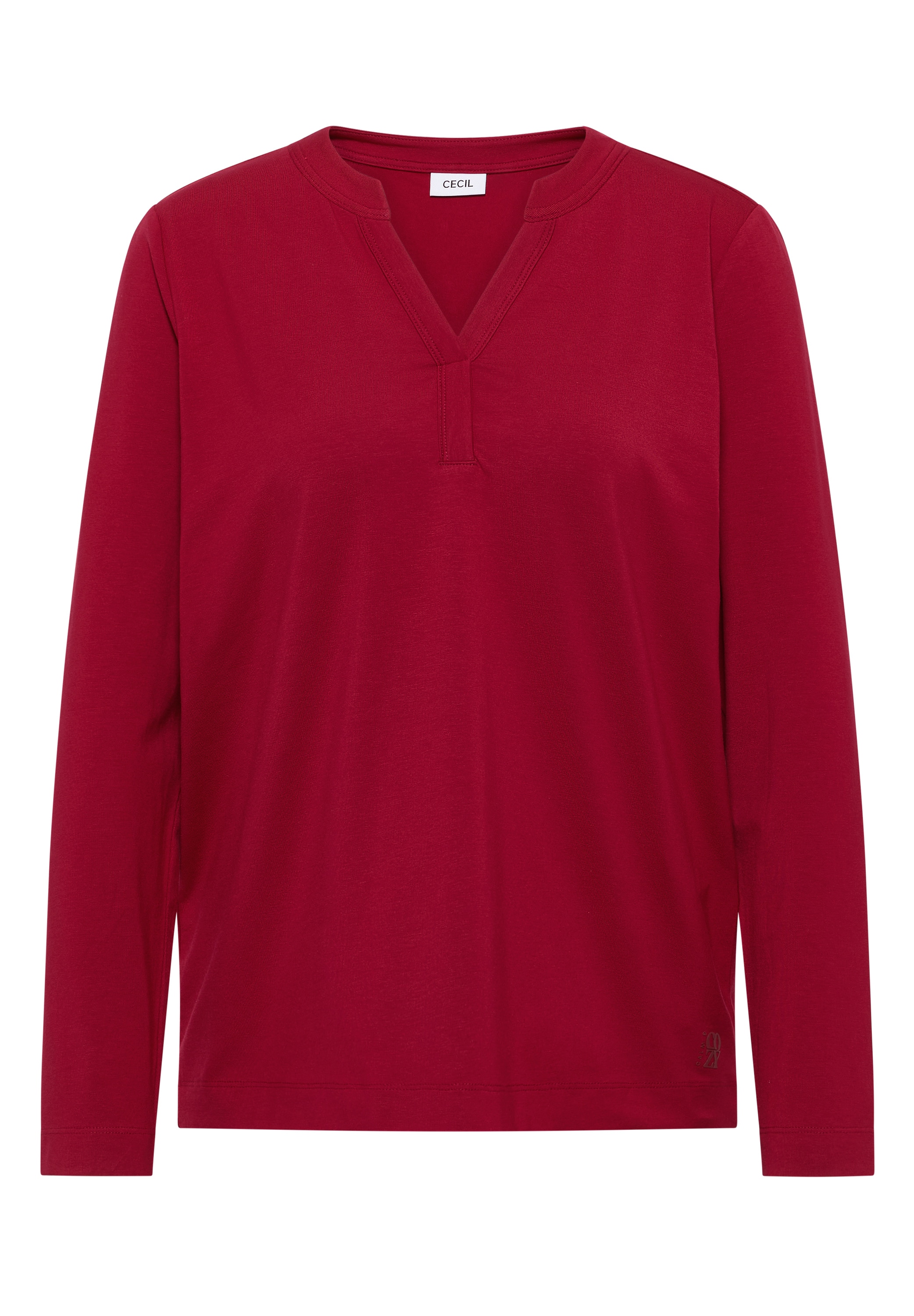 Cecil T-shirt à manches longues im Tunika-Look