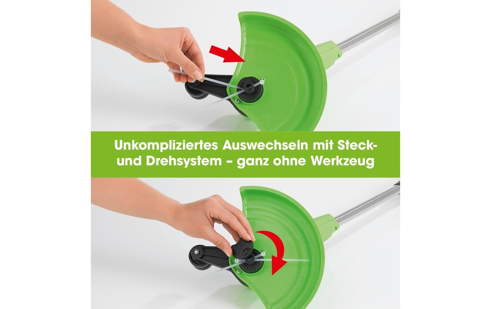 EASYmaxx Akku-Rasentrimmer