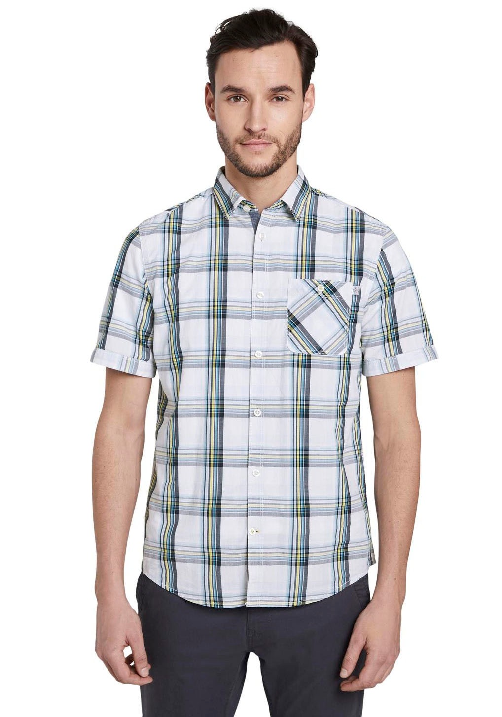 Image of TOM TAILOR Karohemd, mit Brusttasche bei Ackermann Versand Schweiz