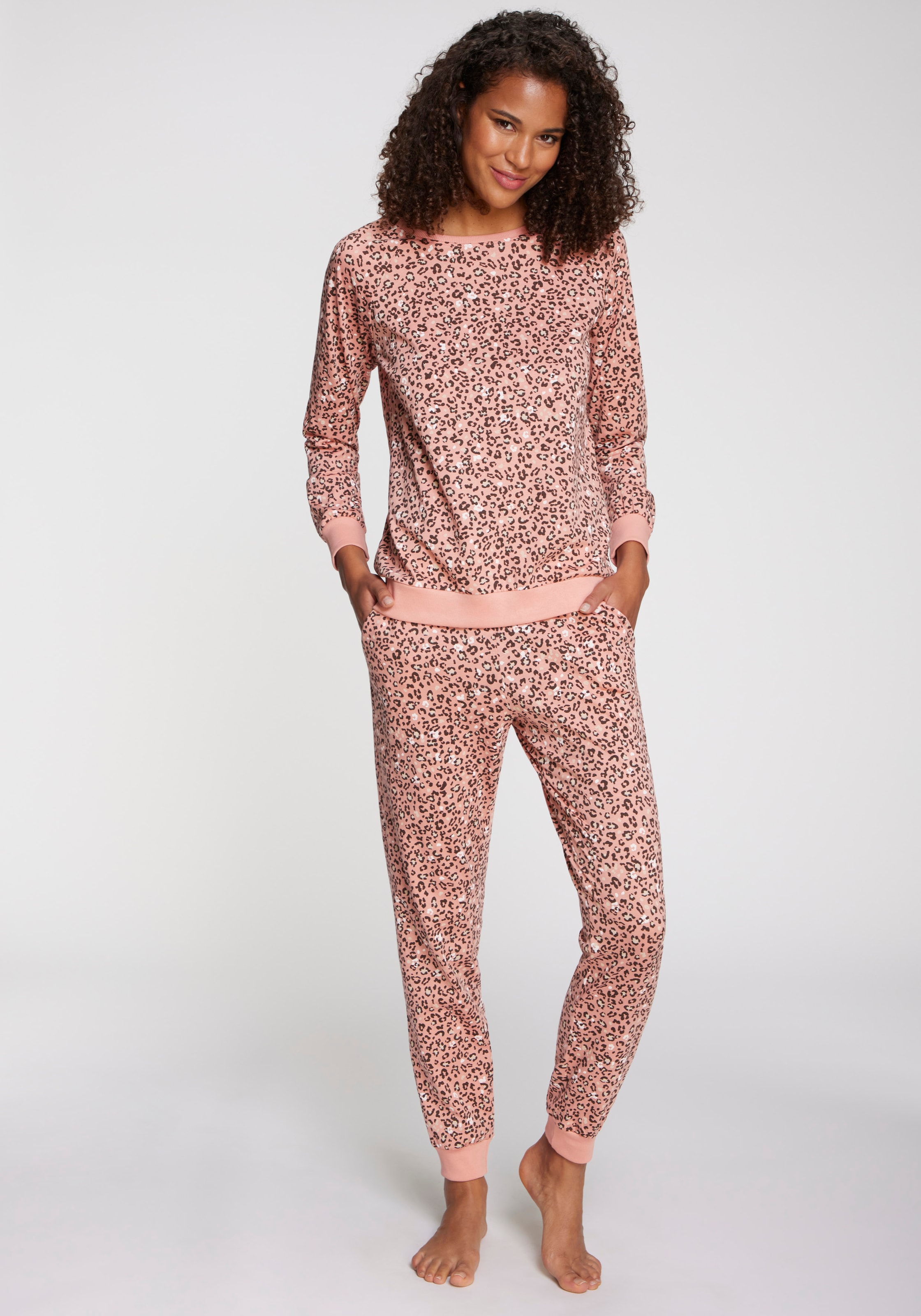 Image of Vivance Dreams Pyjama Set, 2 tlg. mit schönem Animalprint