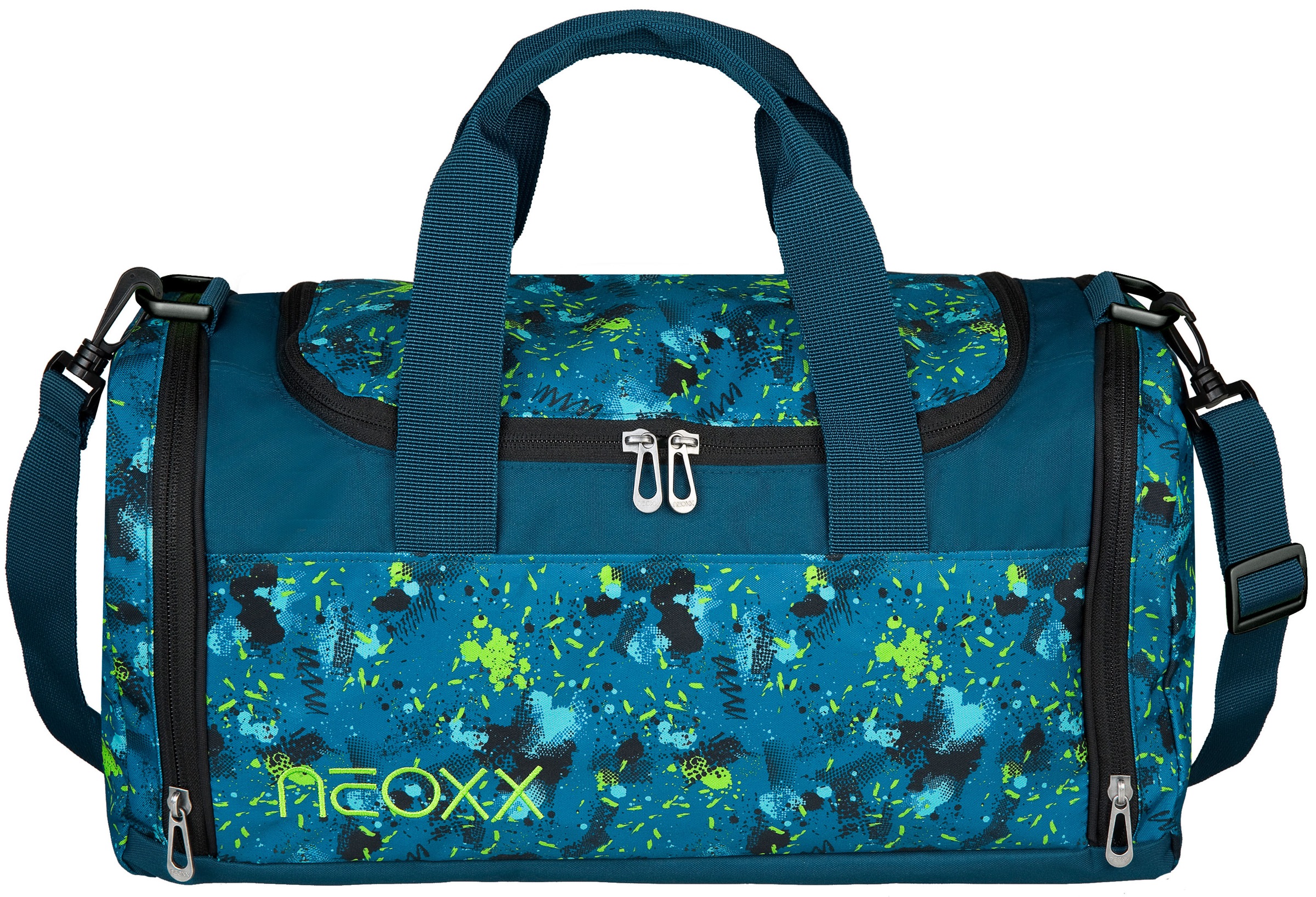 Image of neoxx Sporttasche »Champ, Petrol Extrem«, aus recycelten PET-Flaschen bei Ackermann Versand Schweiz