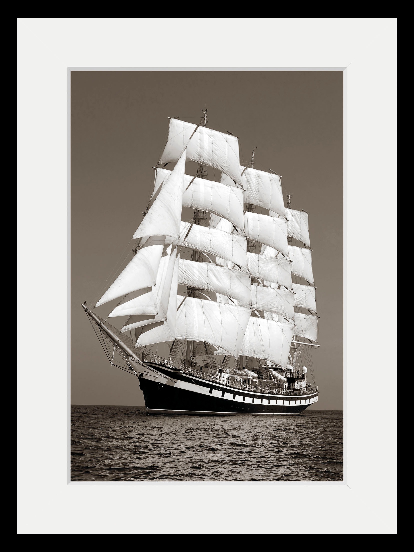 queence Bild »Pearl« Meer | Meer Bilder | Schiffe | Seebilder | Seelandschaft | Sport | historische Ereignisse 1 Stk. tlg. HD Premium Poster-Druck inkl. Holzrahmen