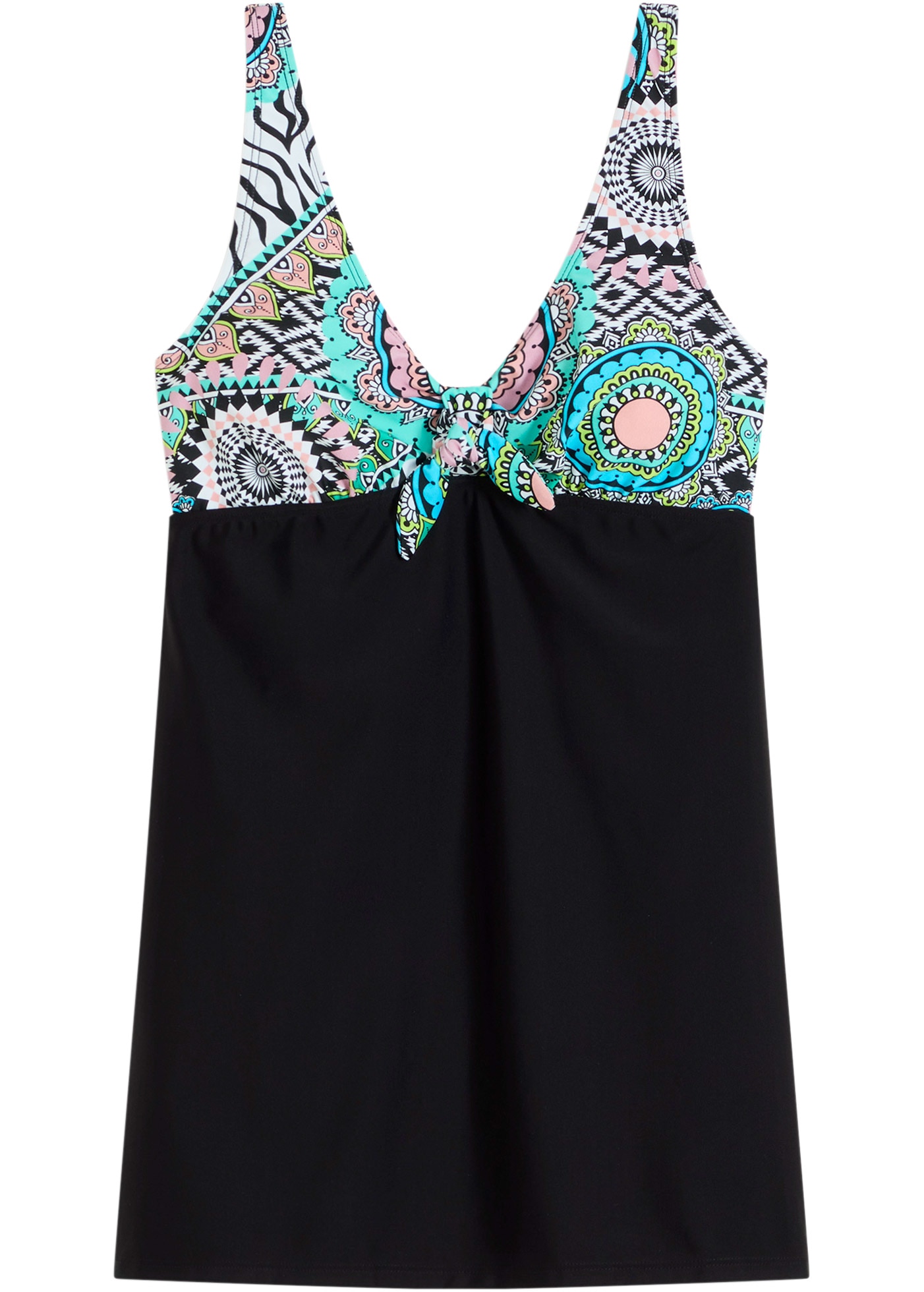 bonprix Badekleid mit integriertem Badeanzug, mit Elasthan-Anteil, mit Netzfutter