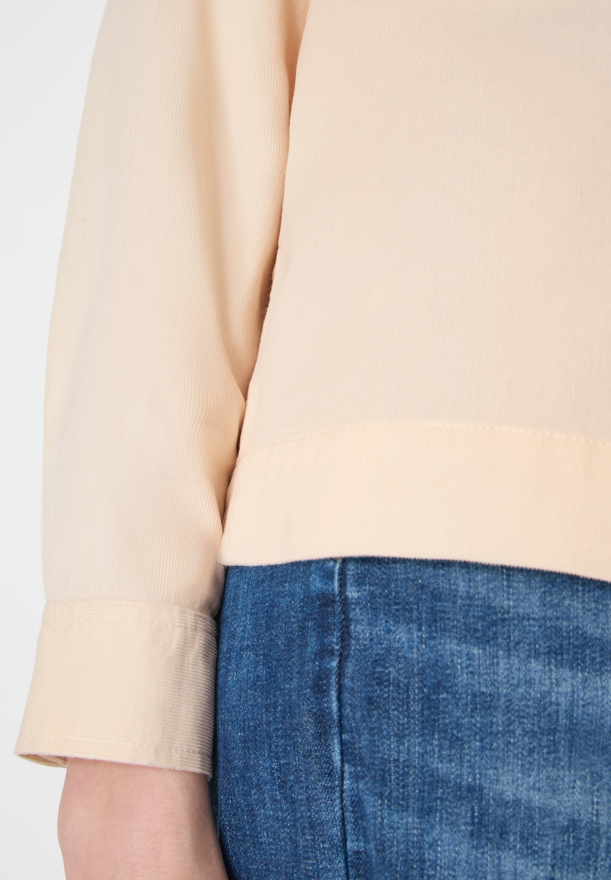 Cecil Blouse chemise in feiner Cord-Qualität