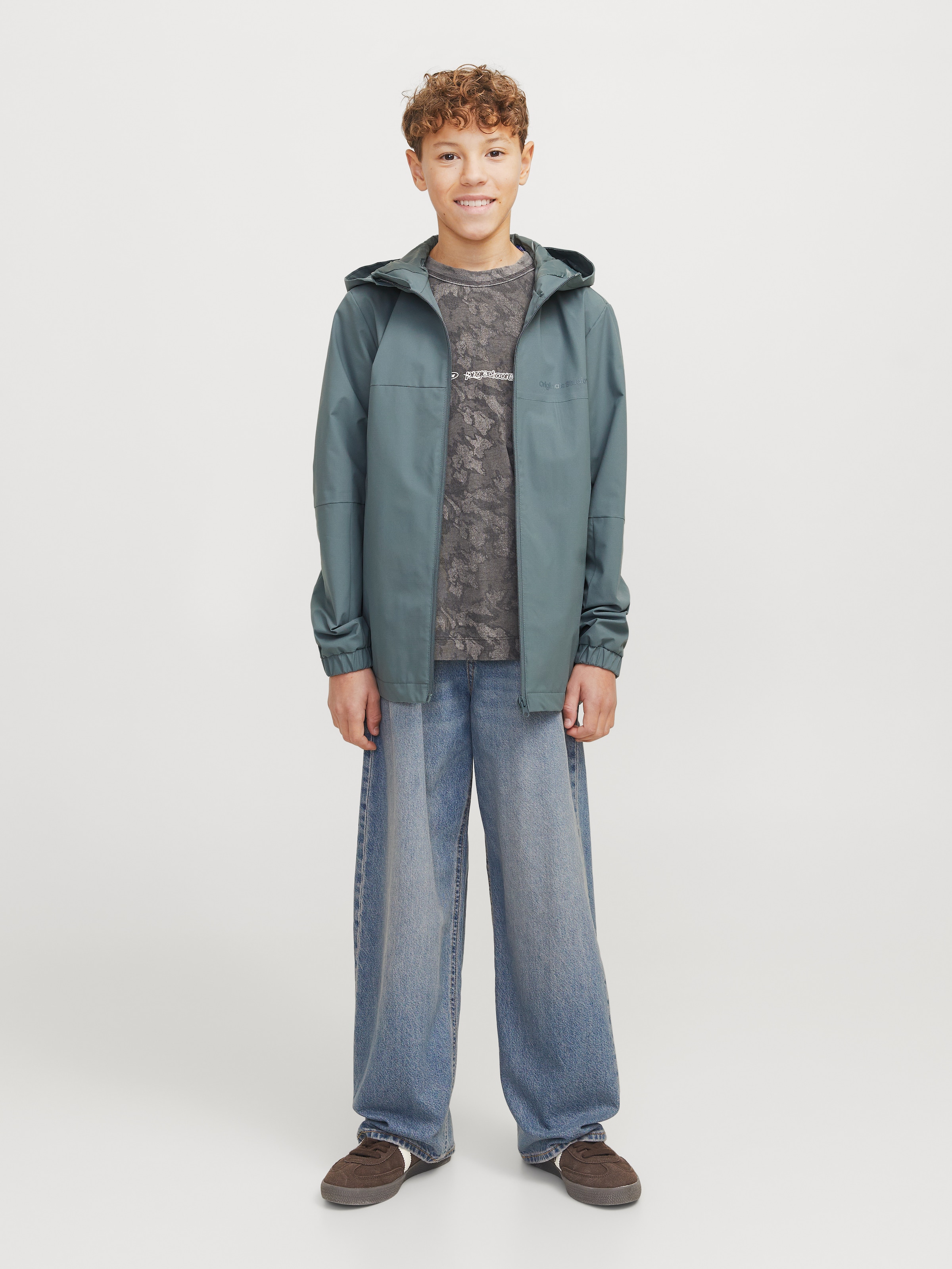 Jack & Jones Junior Outdoorjacke »JORVESTERBRO HOOD JACKET SN JNR«, mit Kapuze