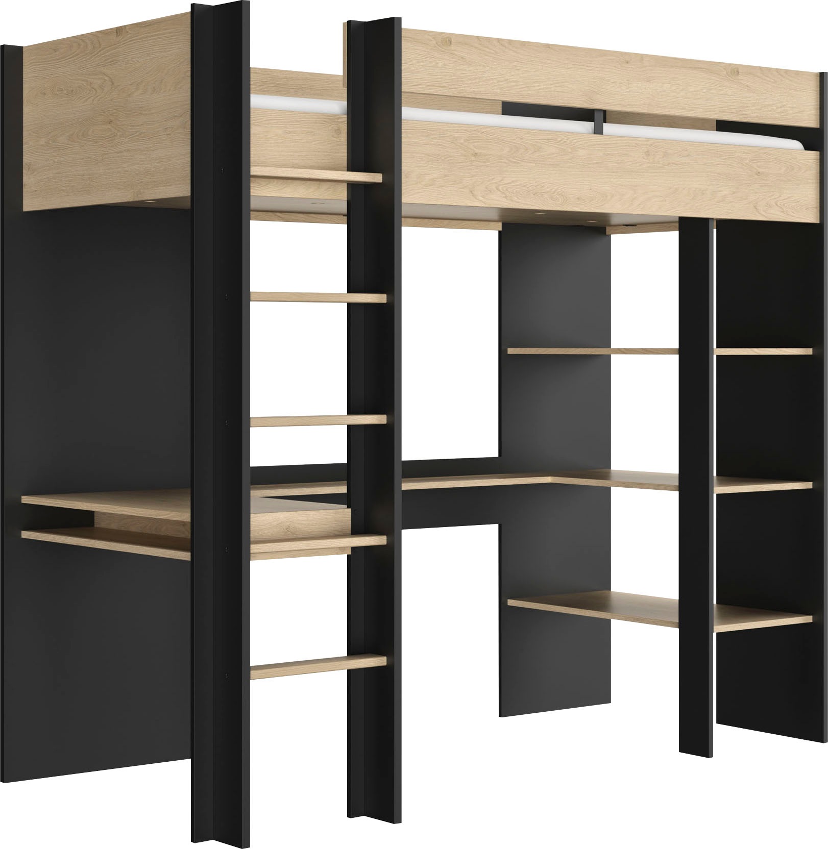 Image of Gami Etagenbett »DUPLEX«, mit integriertem Schreibtisch bei Ackermann Versand Schweiz